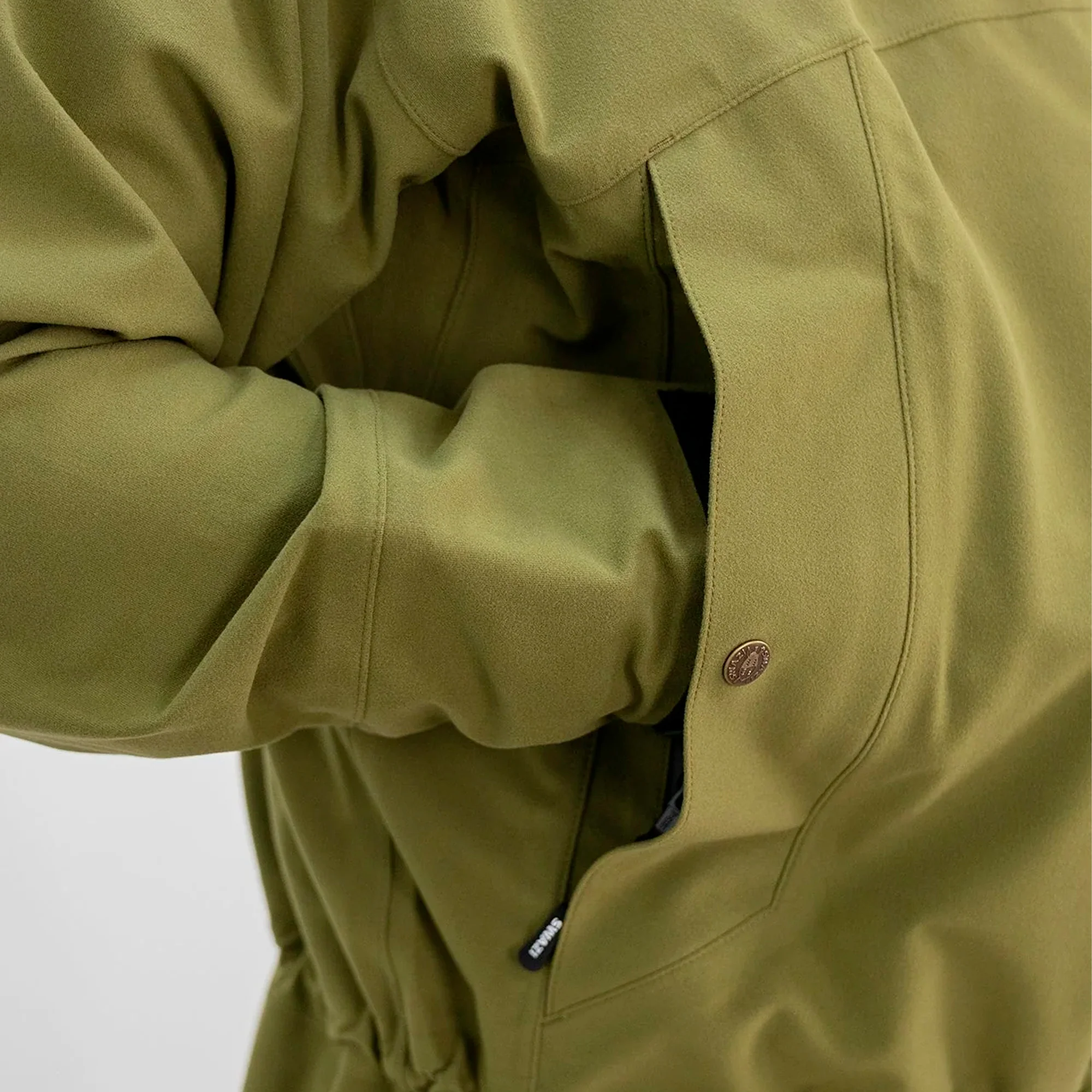 SWAZI - Tahr XP Anorak m. Pit Zips // Tussock Green - Image 10