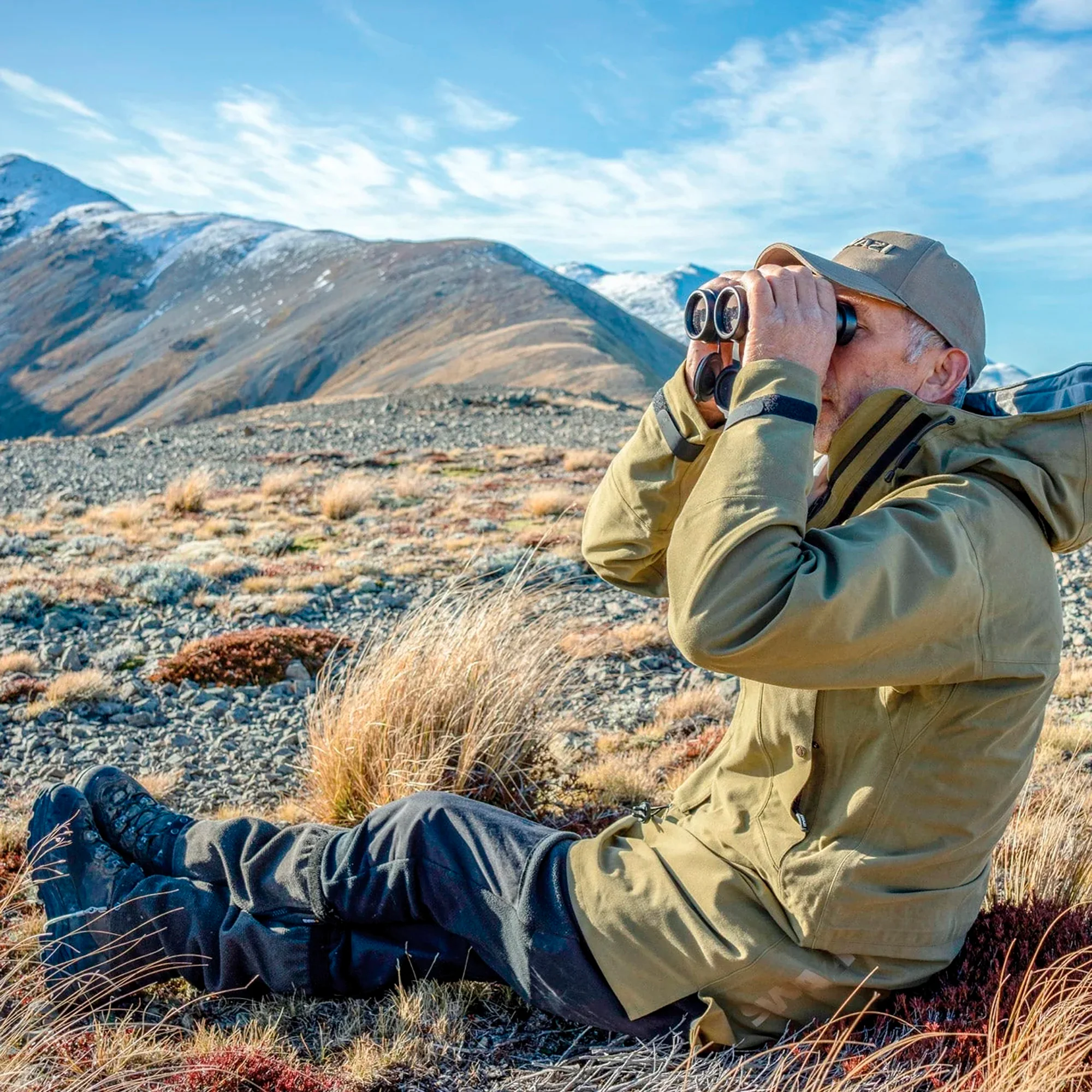 SWAZI - Tahr XP Anorak m. Pit Zips // Tussock Green - Image 4