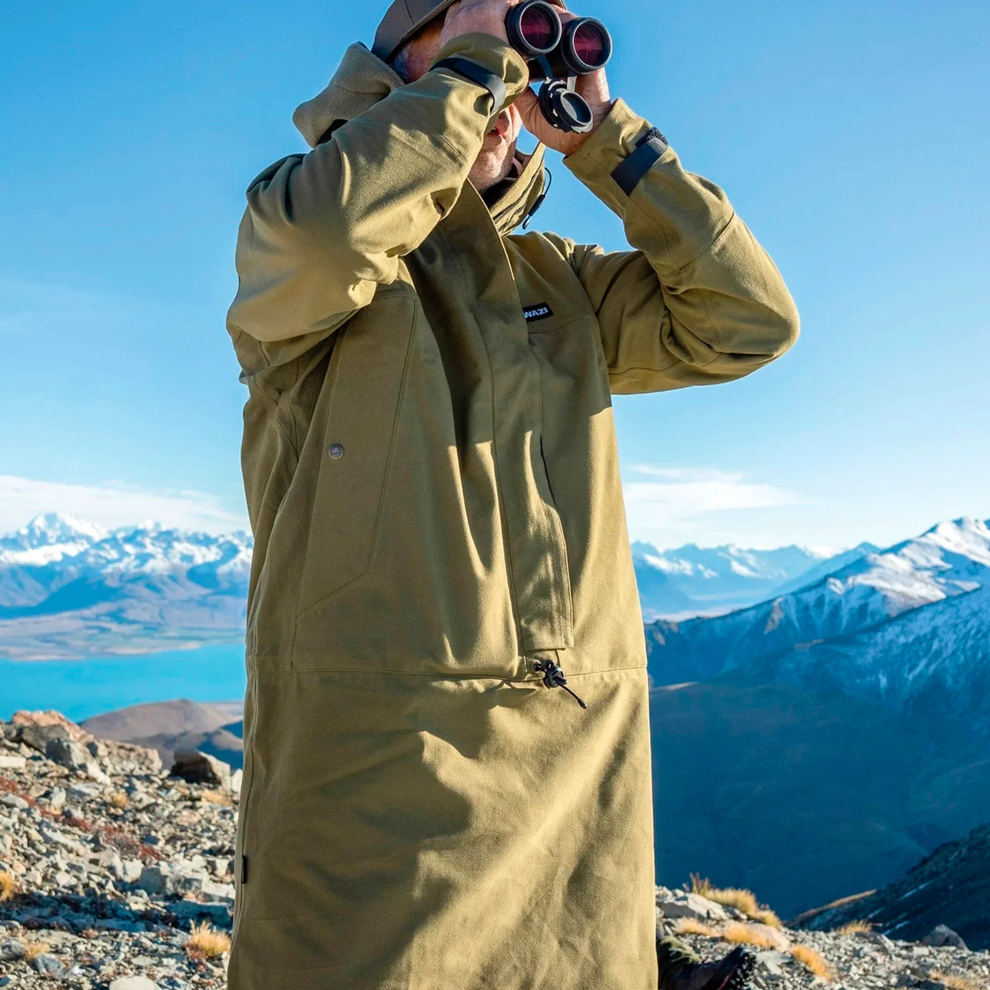 SWAZI - Tahr XP Anorak m. Pit Zips // Tussock Green - Image 5