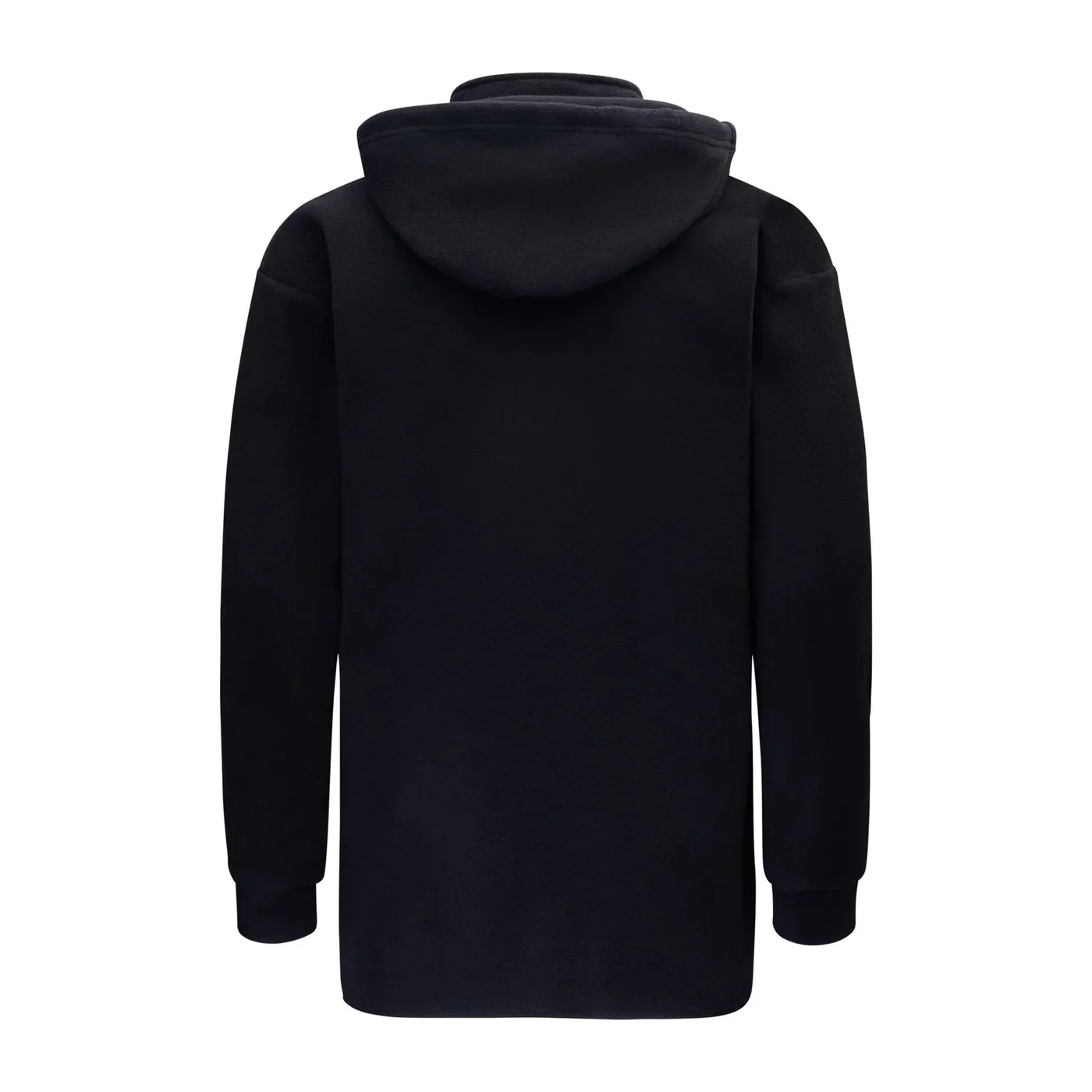 SWAZI - The Hood Fleece Hættetrøje // Sort - Image 3