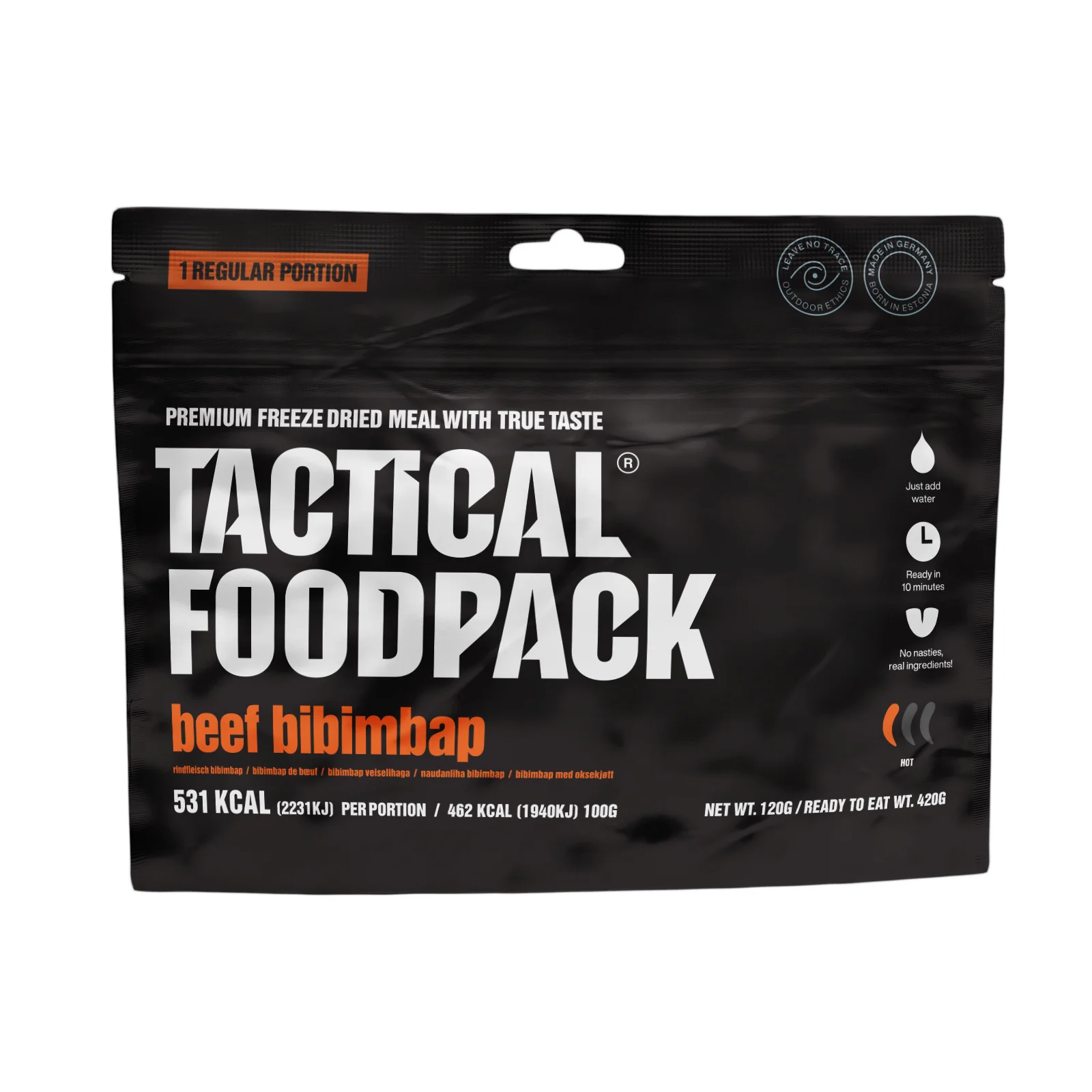 Tactical Foodpack - Bibimbap Med Oksekød,  532 kcal