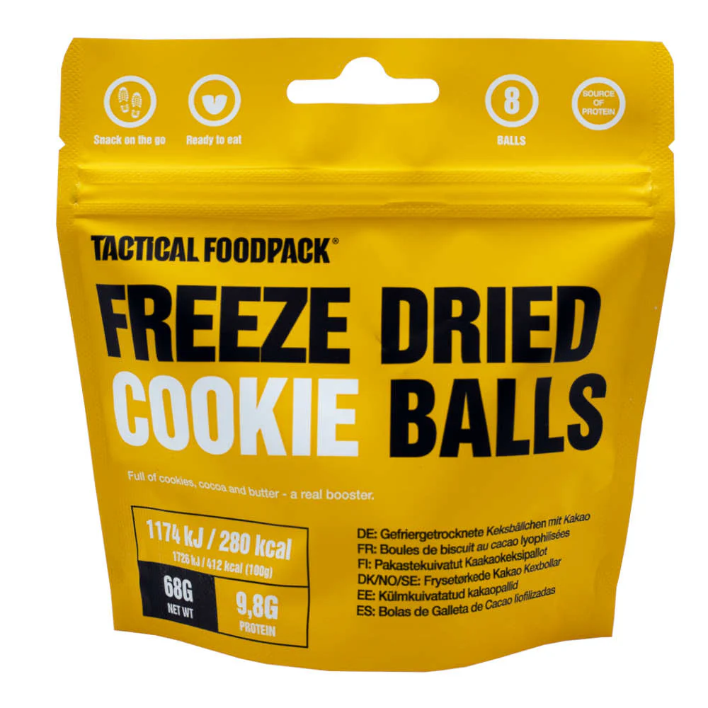 Tactical Foodpack - Frysetørrede Småkagekugler, 280 Kcal - Image 2