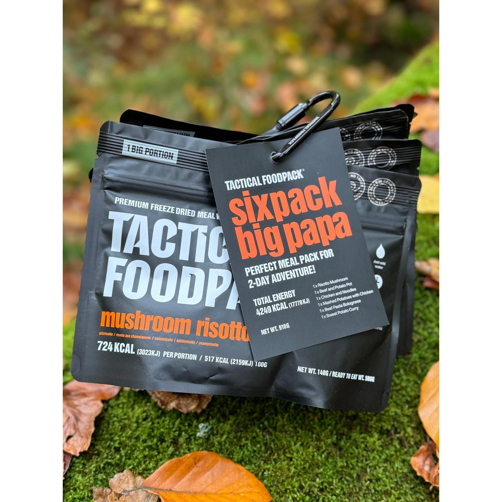 Tactical Foodpack - Sixpack Big Papa Feltration, 6 måltider, 4.249 Kcal - Image 2