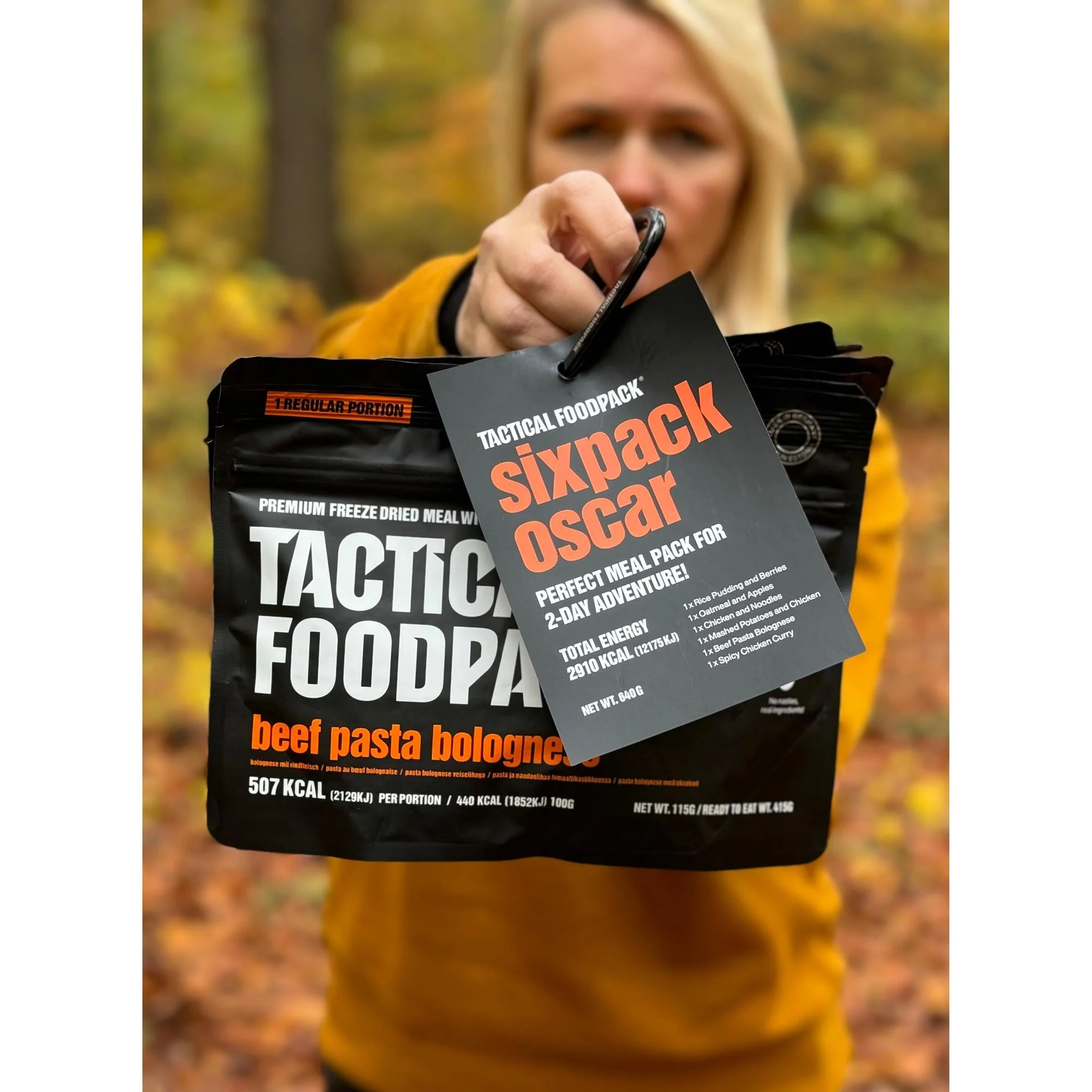 Tactical Foodpack - Sixpack Oscar Feltration, 6 måltider, 2.910 Kcal - Image 4