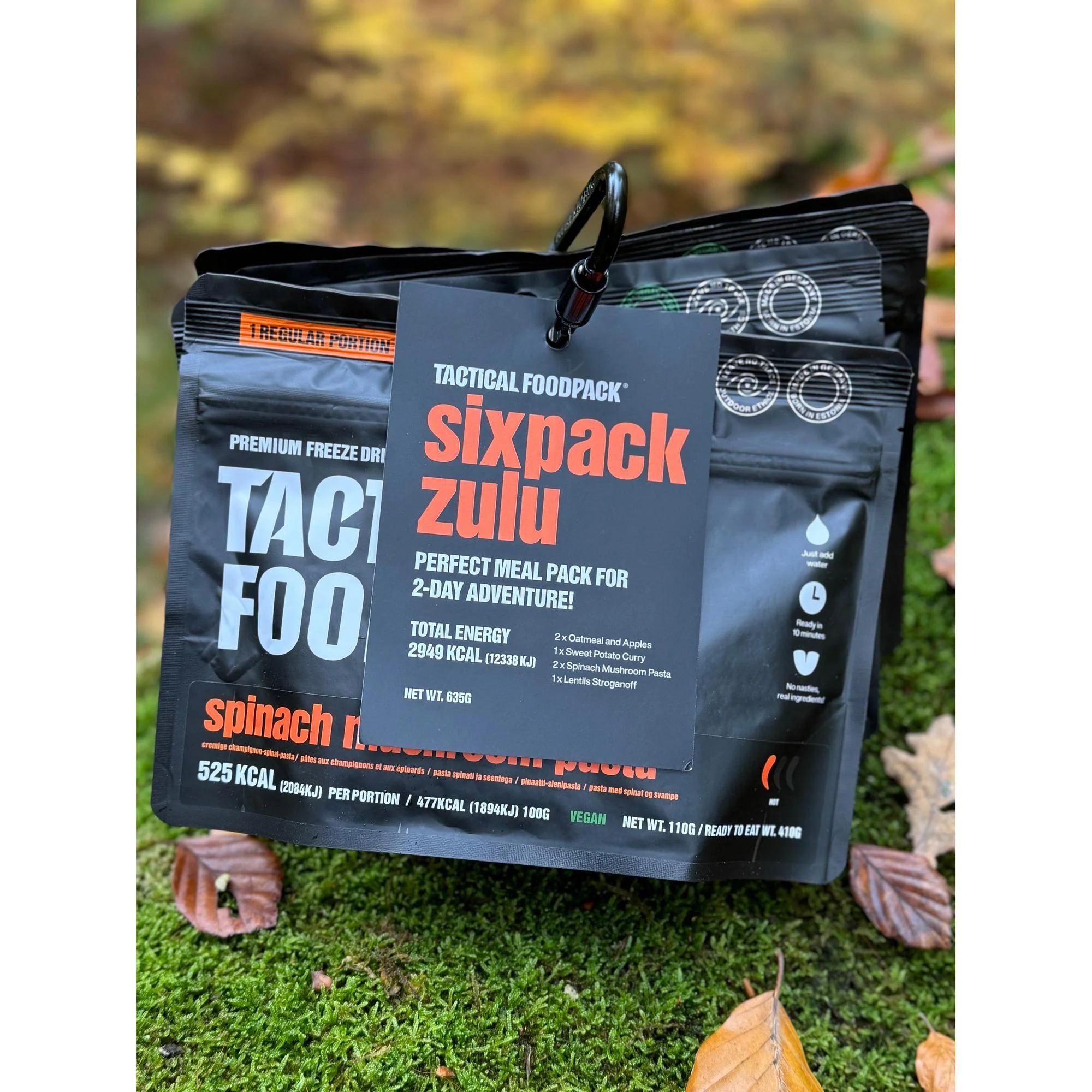 Tactical Foodpack - Sixpack Zulu Feltration, 6 måltider, 2.949 Kcal - Image 2