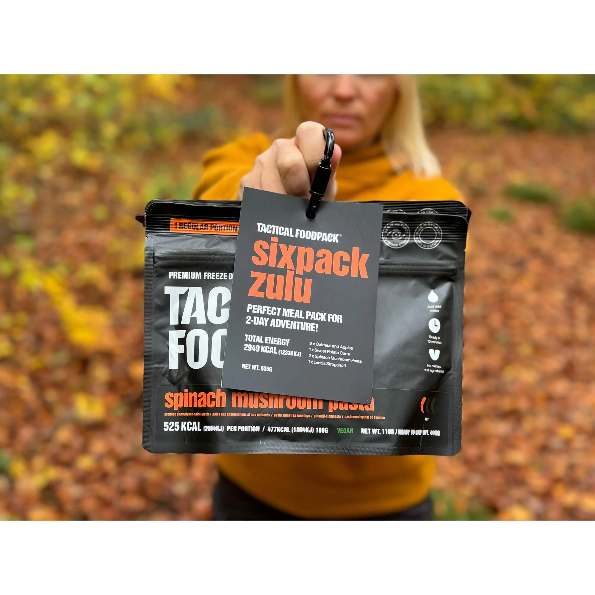 Tactical Foodpack - Sixpack Zulu Feltration, 6 måltider, 2.949 Kcal - Image 4