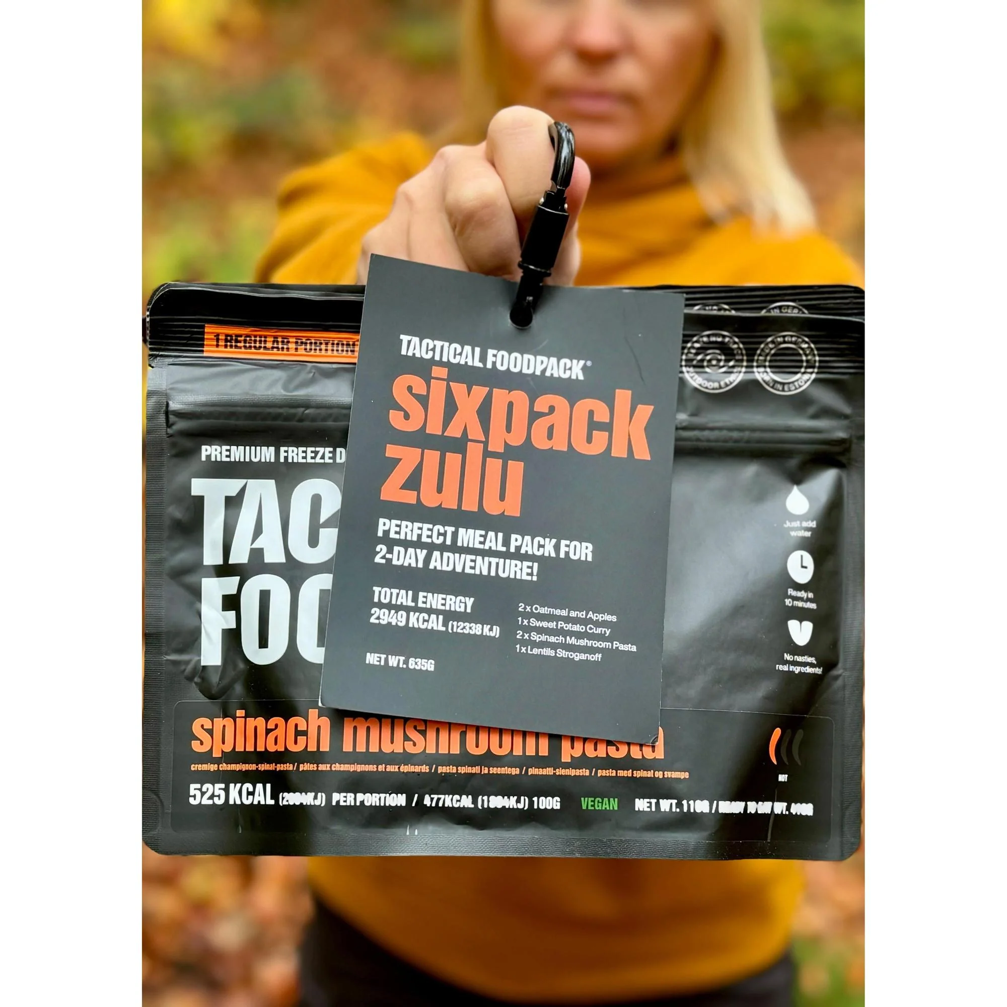 Tactical Foodpack - Sixpack Zulu Feltration, 6 måltider, 2.949 Kcal - Image 5