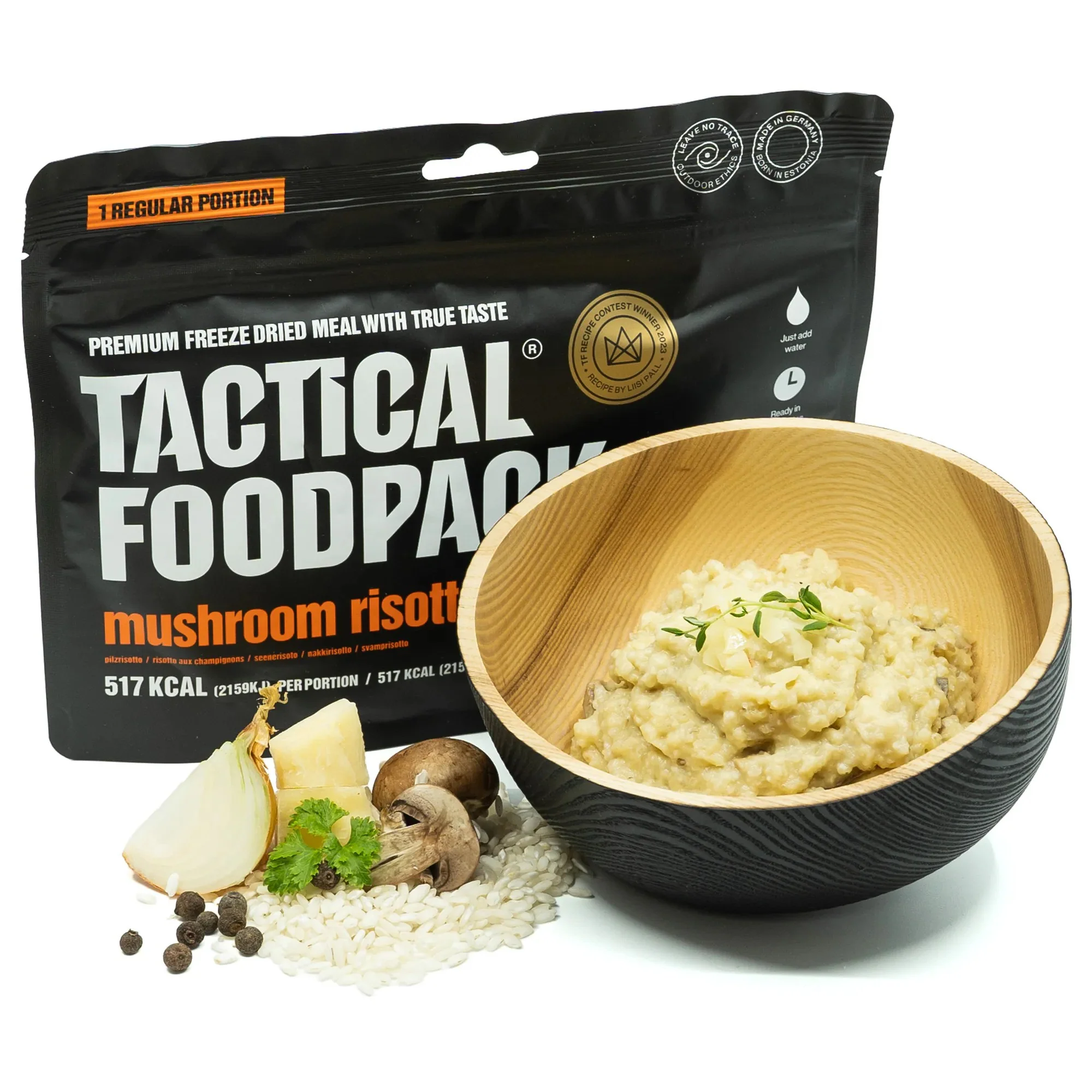 Tactical Foodpack - Svamperisotto, 517 Kcal