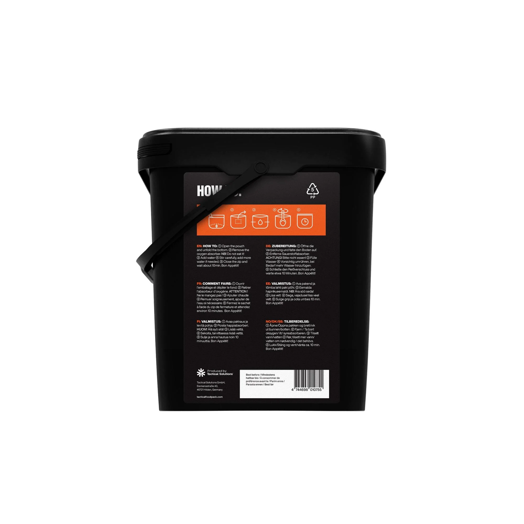 Tactical Foodpack - Weekpack Tango Feltration, 21 måltider, 10.341 Kcal - Image 3