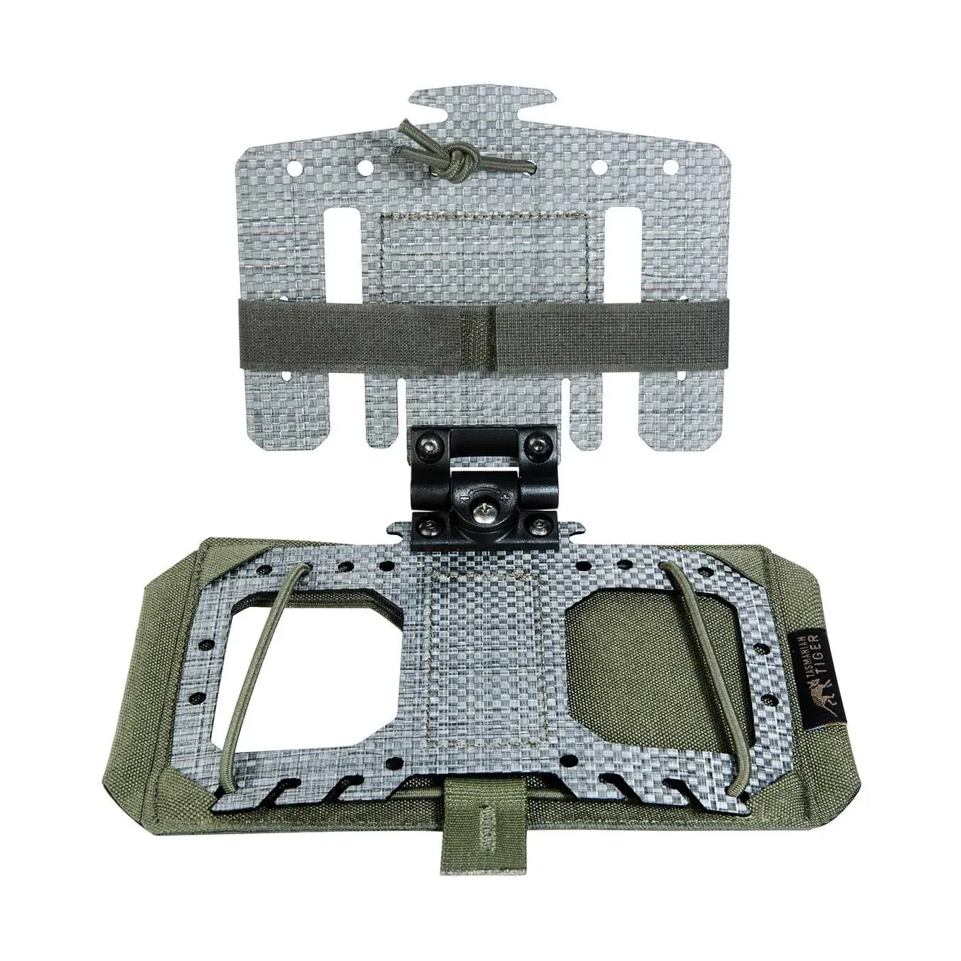 TASMANIAN TIGER - Foldbar Smartphone Plate Holder // Olivengrøn - Image 3