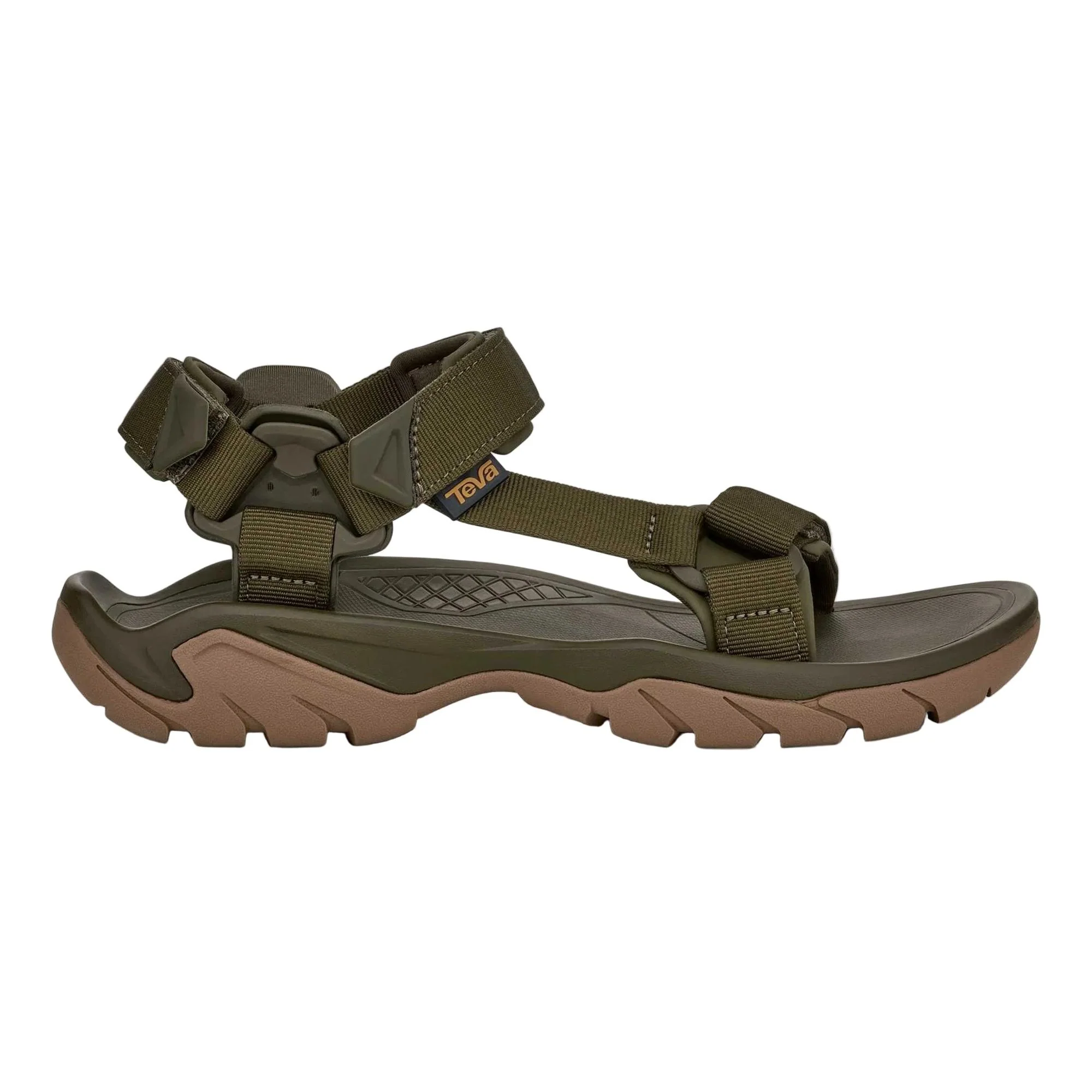 Teva - Terra Fi 5 Universal Herresandaler // Dark Olive / Honey Brown