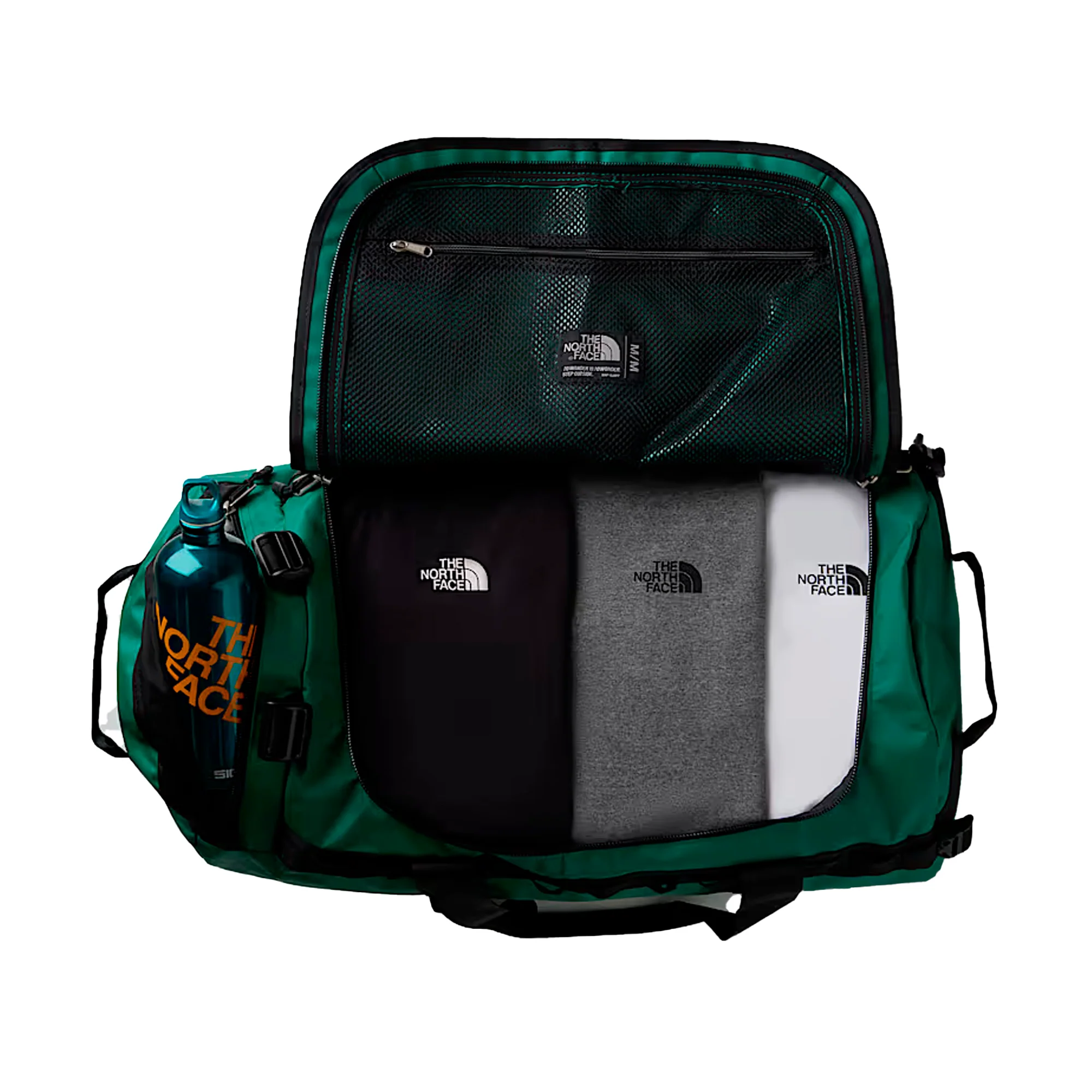 The North Face - Base Camp Duffel Bag Medium 71L // Evergreen - Image 4