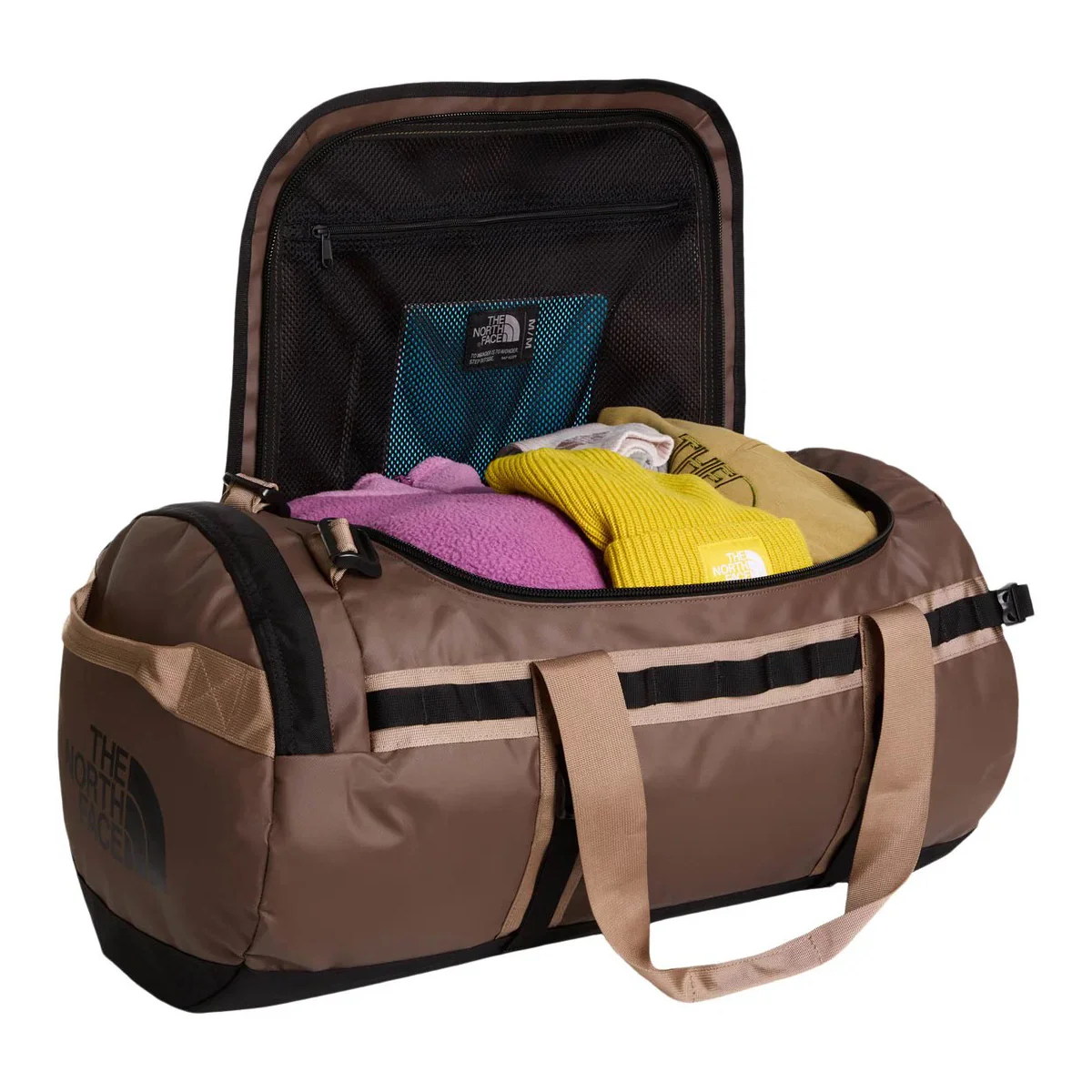 The North Face - Base Camp Duffel Bag Medium 71L // Smokey Brown - Image 4