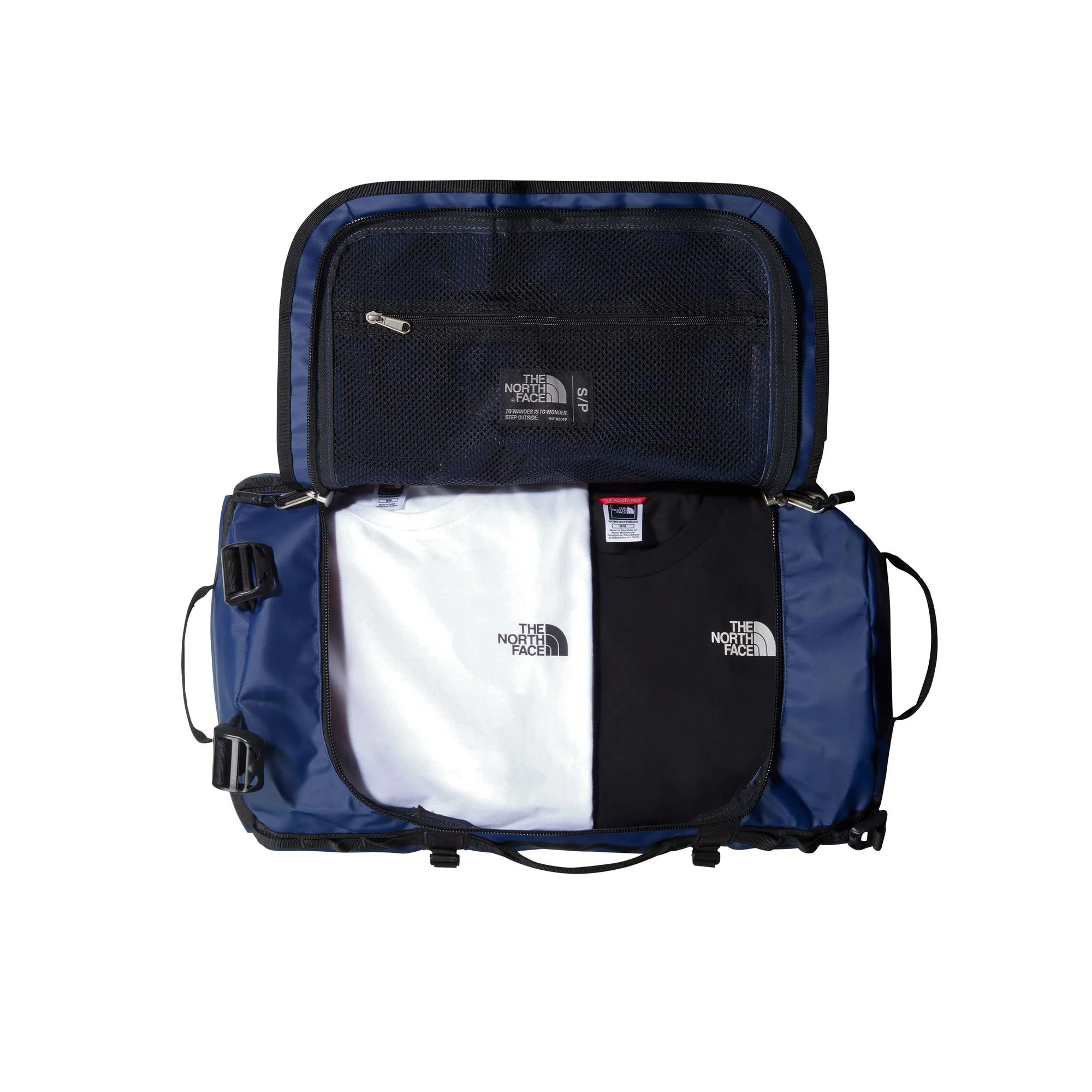 The North Face - Base Camp Duffel Bag Small 50L // Summit Navy - Image 2