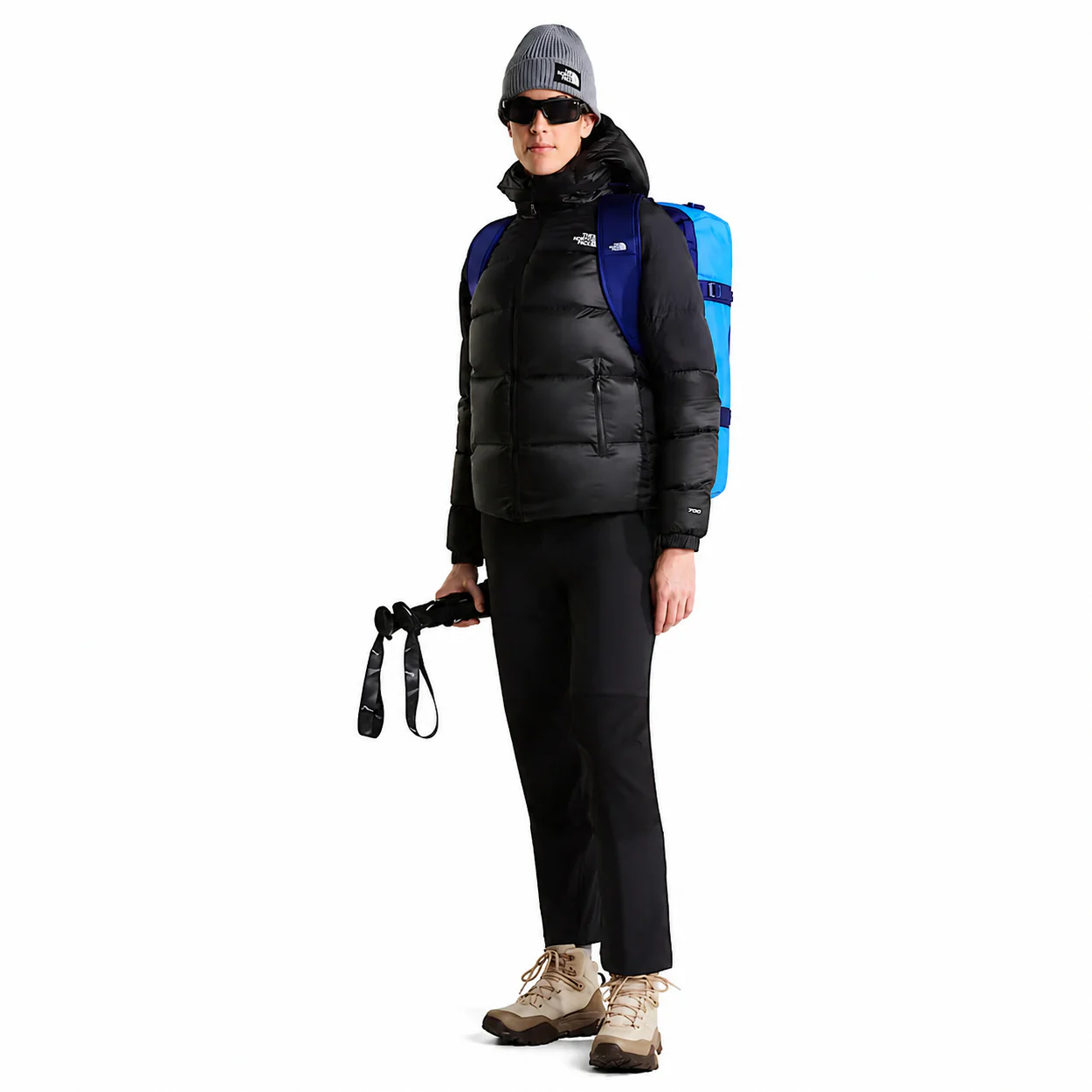 The North Face - Base Camp Duffel Bag Small 50L // Active Blue / Bold Blue - Image 5