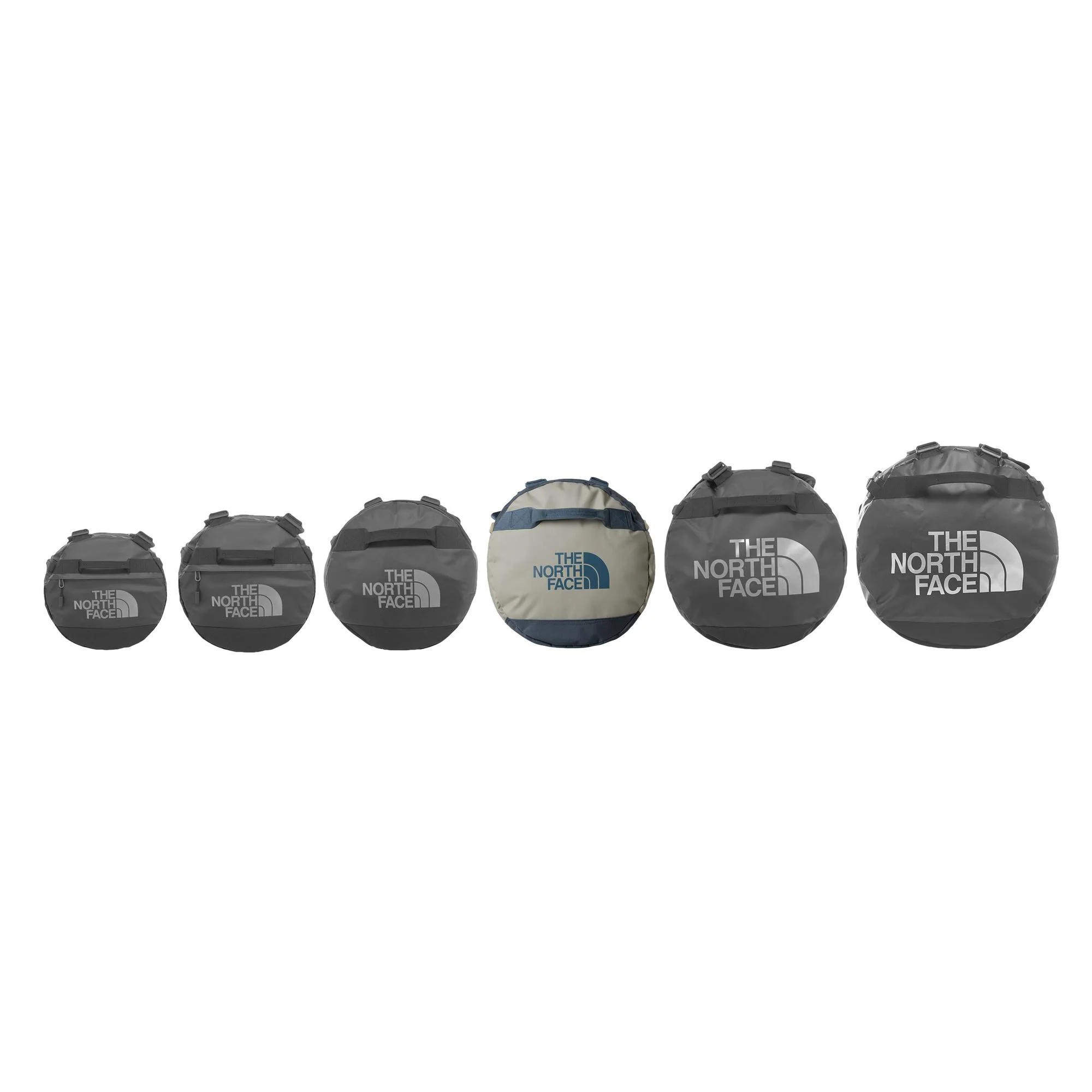 The North Face - Base Camp Duffel Large 95L // Stone Slab / Gran - Image 6