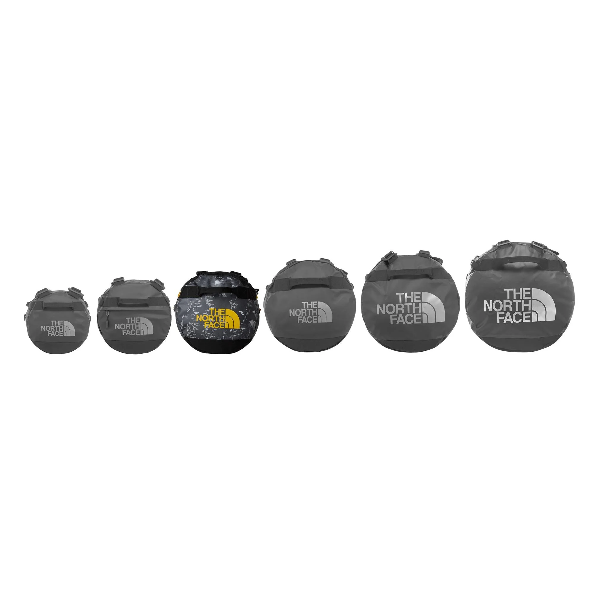 The North Face - Base Camp Duffel Bag Medium 71L // Anthracite Grå - Image 5