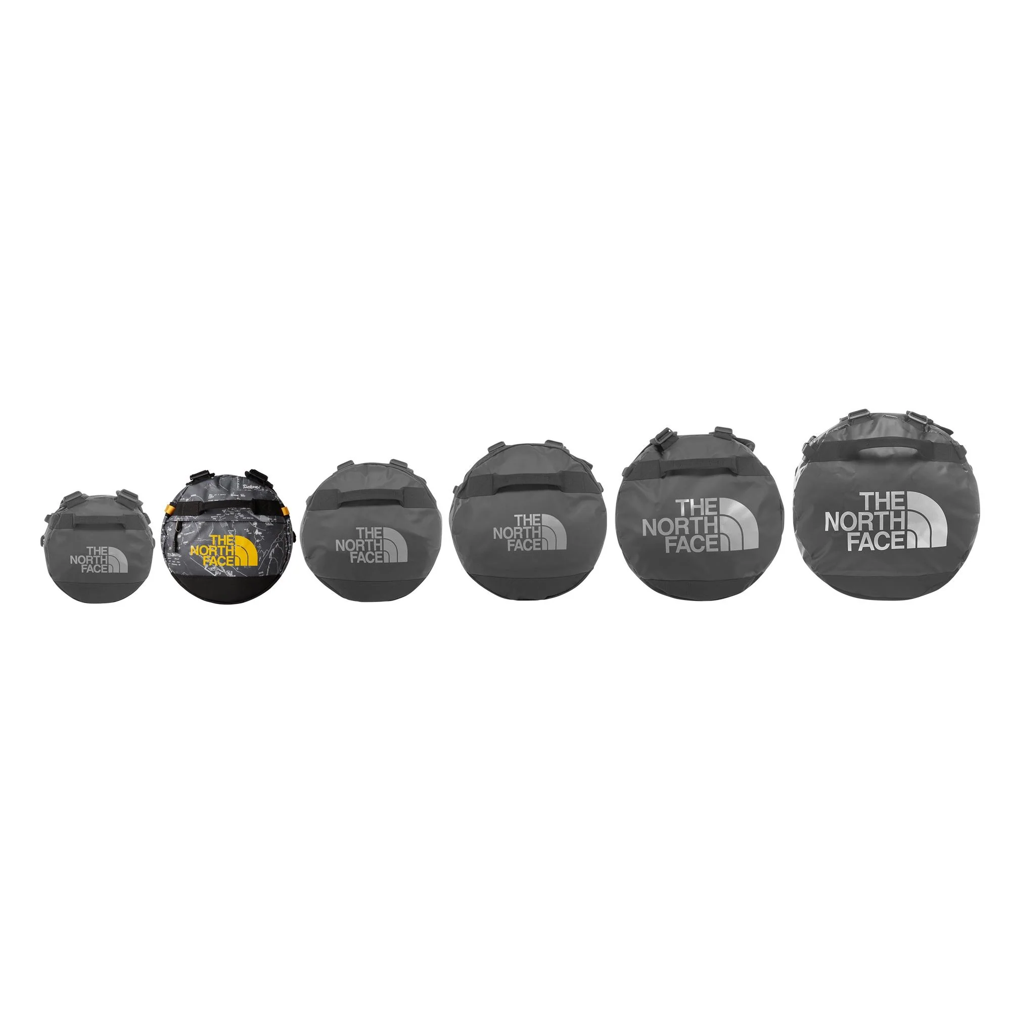 The North Face - Base Camp Duffel Bag Small 50L // Anthracite Grå - Image 5