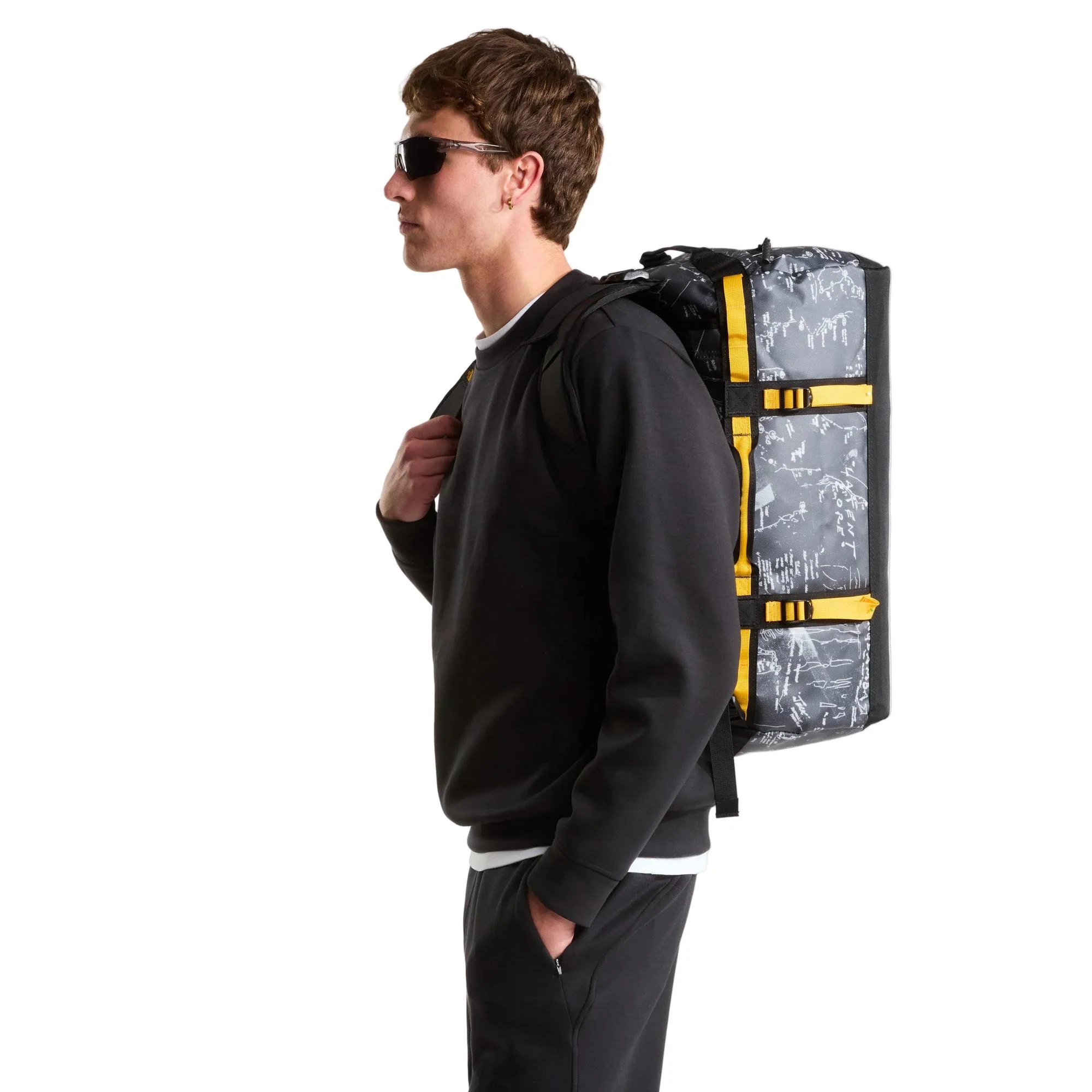 The North Face - Base Camp Duffel Bag Small 50L // Anthracite Grå - Image 6
