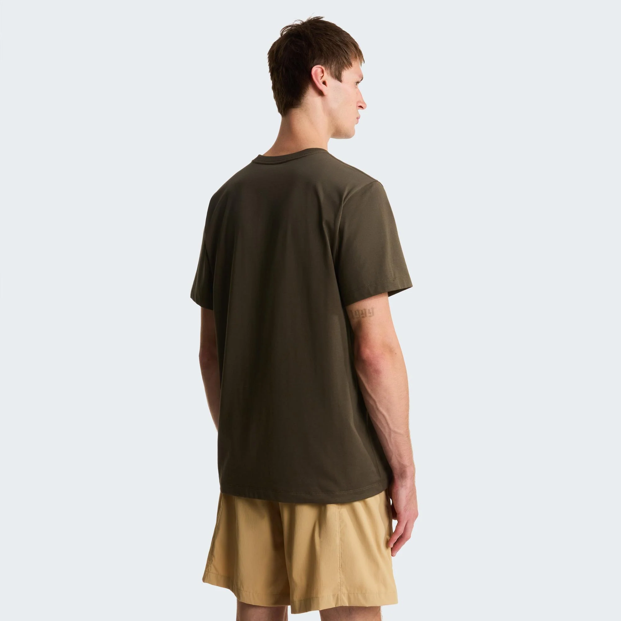 The North Face - Evo Herre T-Shirt // New Taupe Green - Image 4
