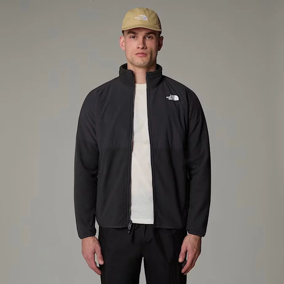 The North Face - Glacier Heavy Herre fleecetrøje // Asphalt - Image 2