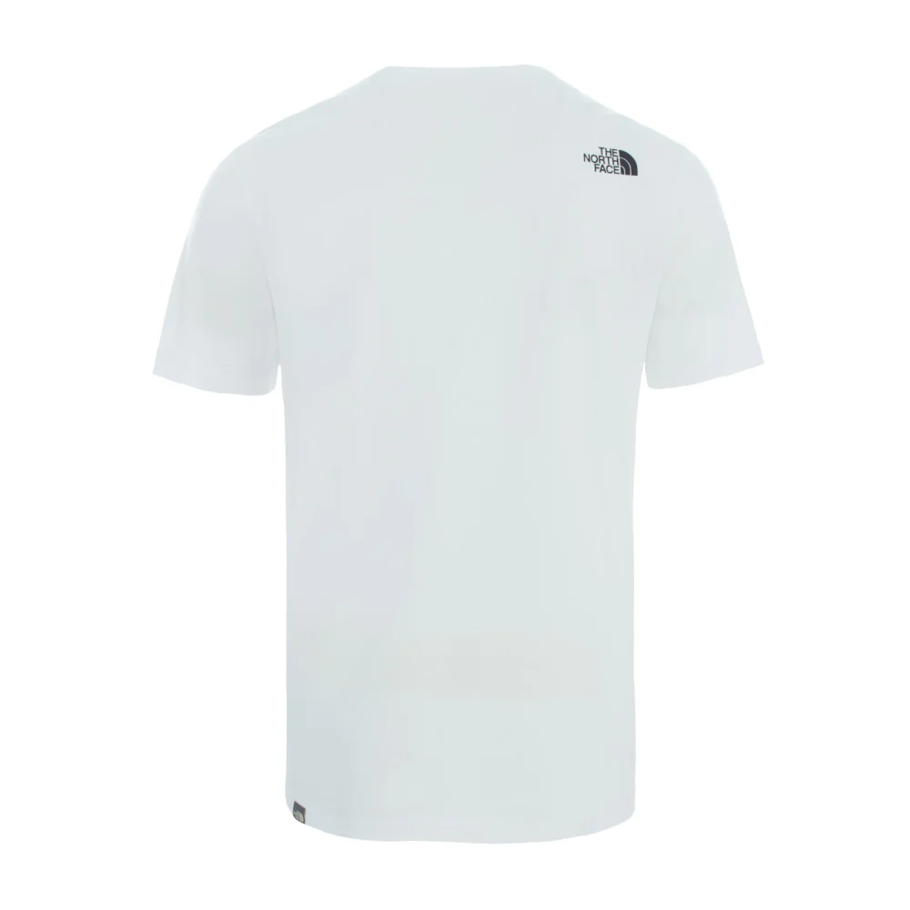 The North Face - Never Stop Exploring Herre T-shirt // Hvid - Image 2