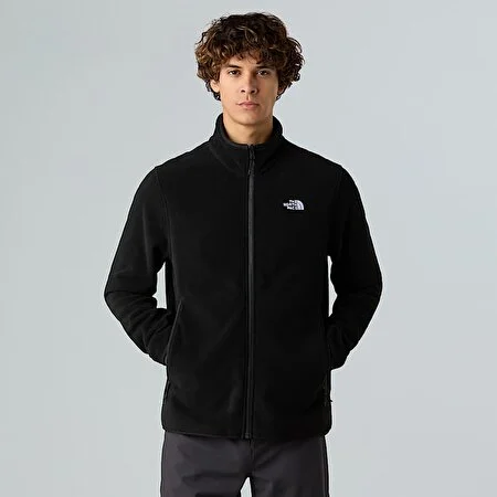The North Face - Glacier Full zip Fleece Jakke // Sort