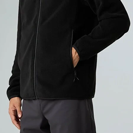 The North Face - Glacier Full zip Fleece Jakke // Sort - Image 5