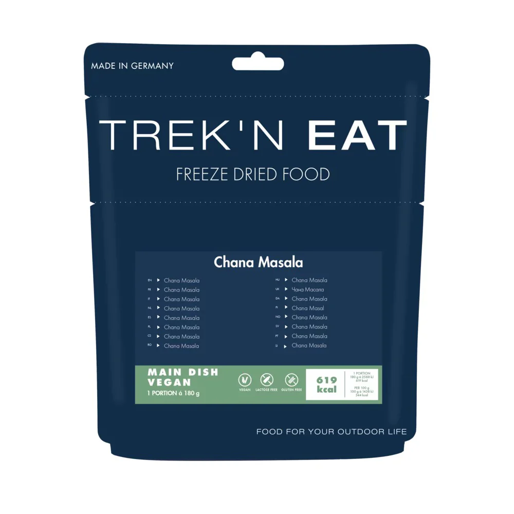Trek'n Eat - Chana Masala Med Ris (619 kcal)