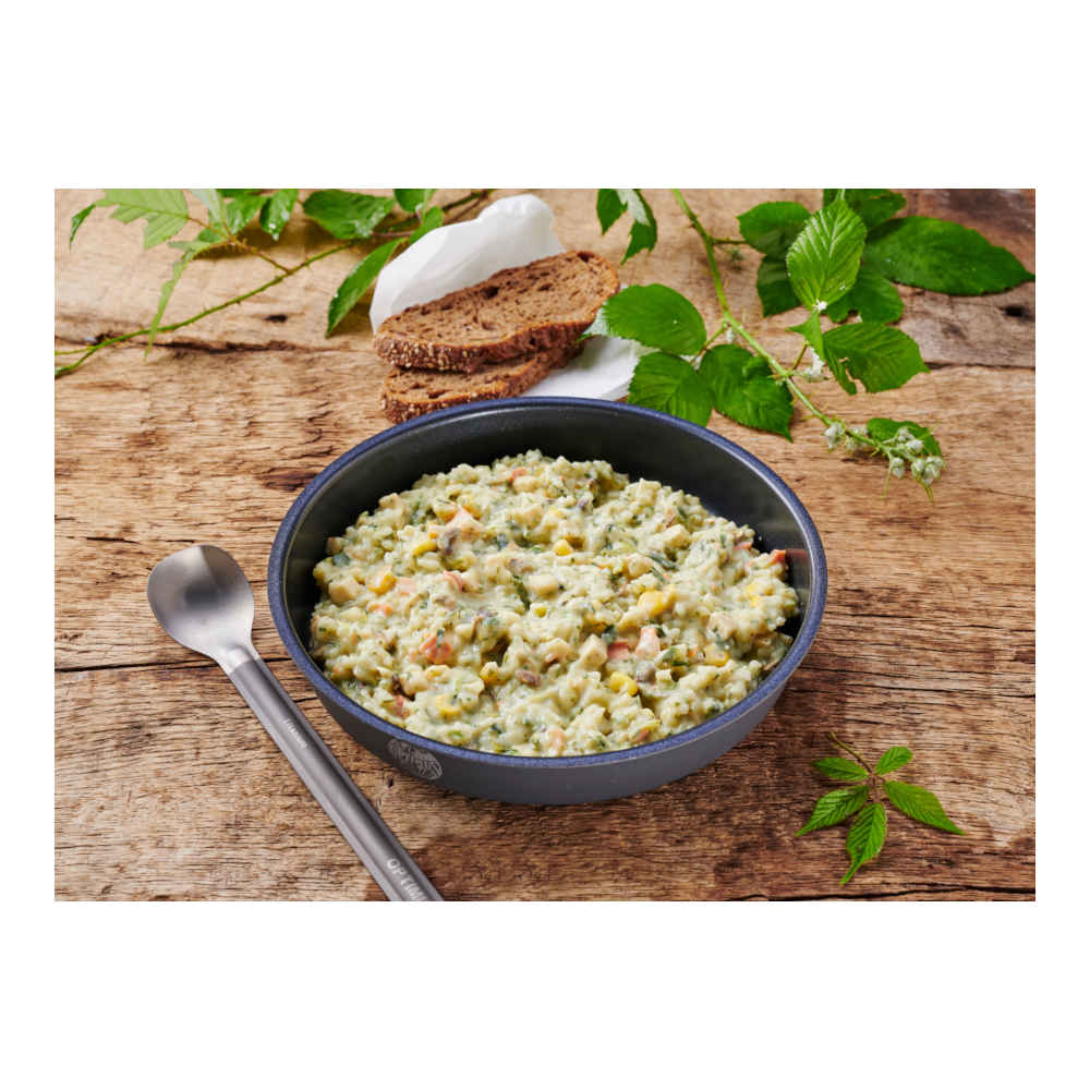 Trek'n Eat - Emergency Food Creamy Chicken m. Ris, 4 Portioner, 600g (15 års holdbarhed) - Image 2