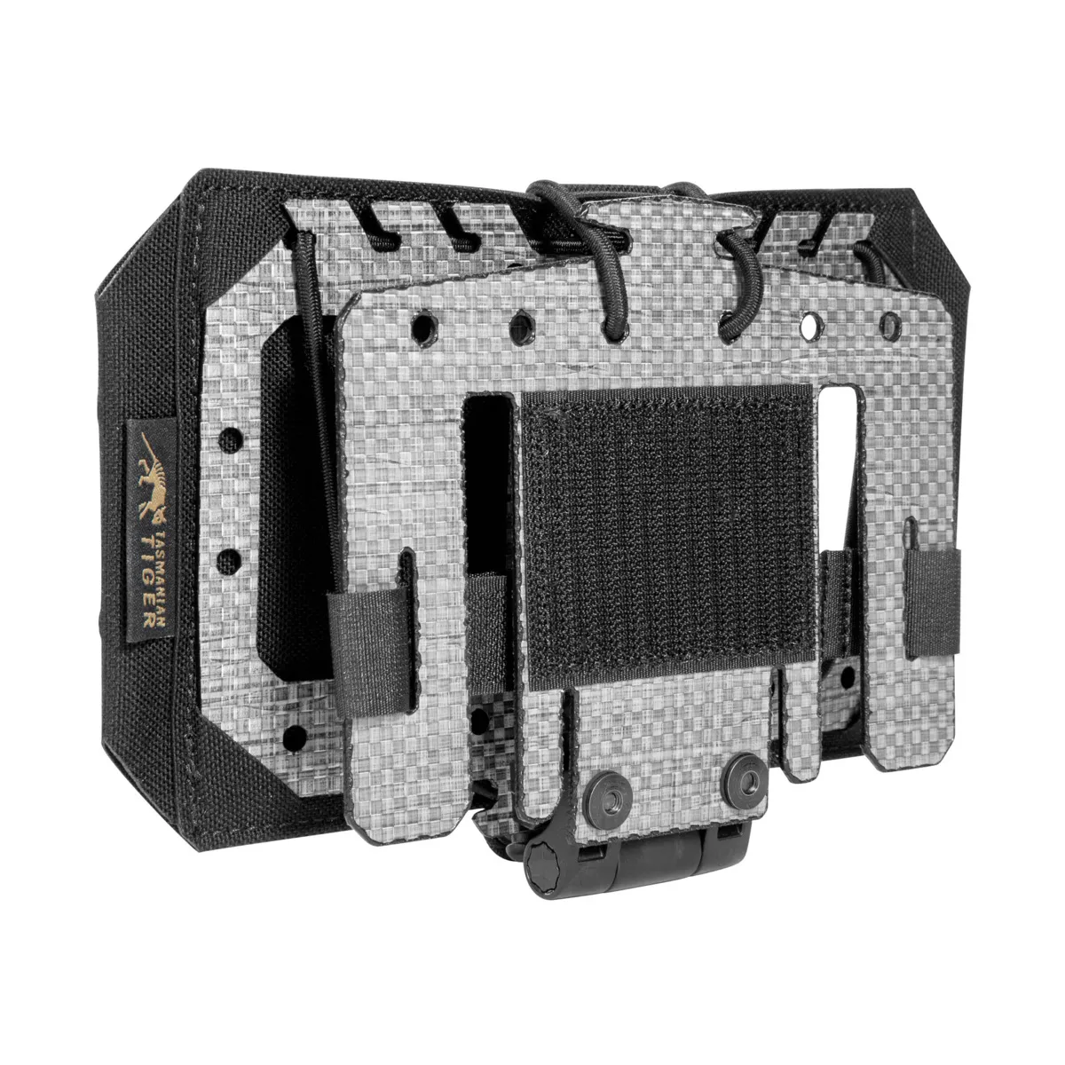 TASMANIAN TIGER - Foldbar Smartphone Plate Holder // Sort - Image 2