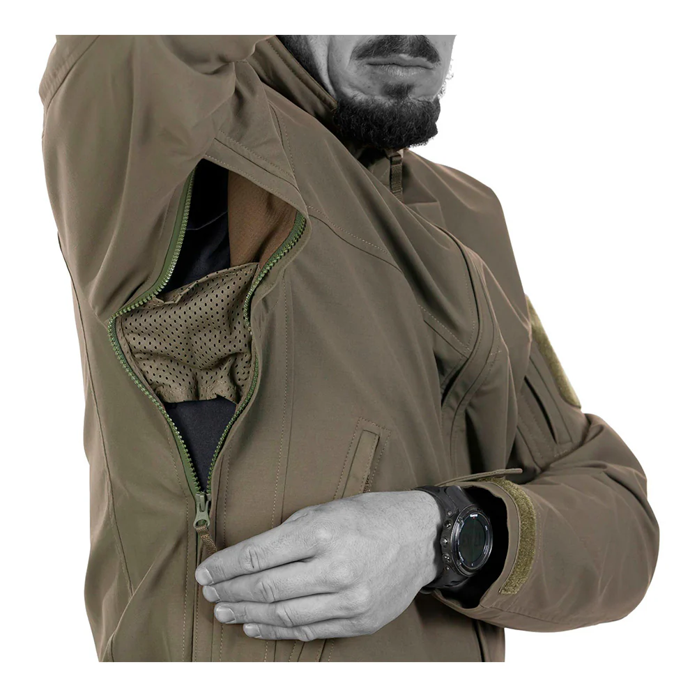 UF PRO - Delta Eagle Gen. 3 Tactical Softshell Herre Jakke // Brown Grey - Image 3