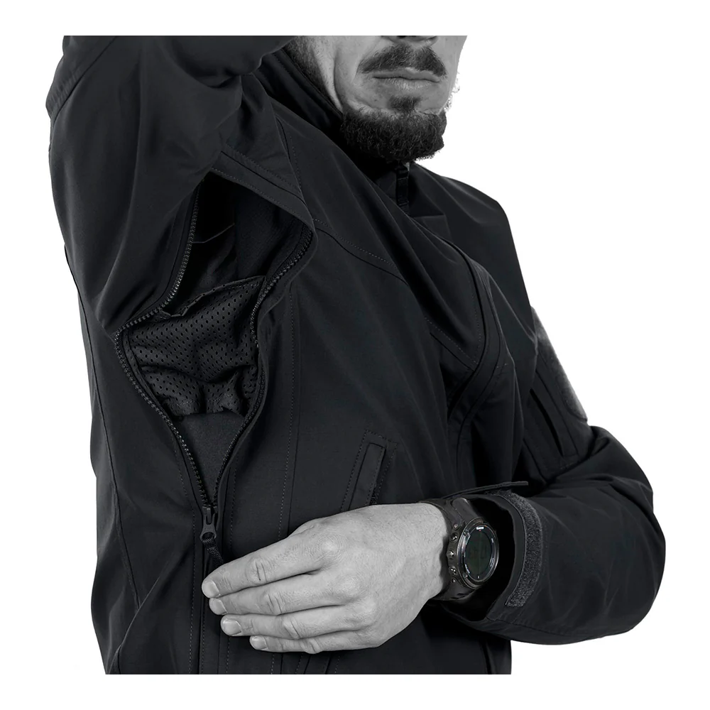 UF PRO - Delta Eagle Gen. 3 Tactical Softshell Herre Jakke // Sort - Image 3