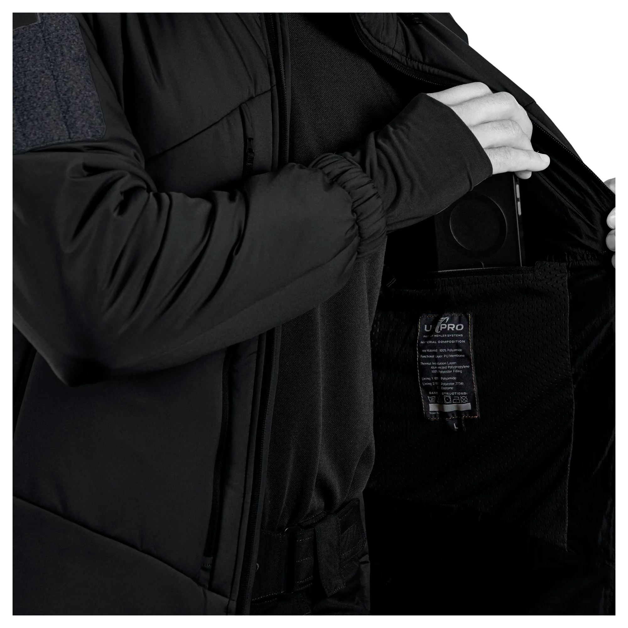 UF PRO - Delta ML Gen.3 Tactical Winter Jakke // Sort - Image 5