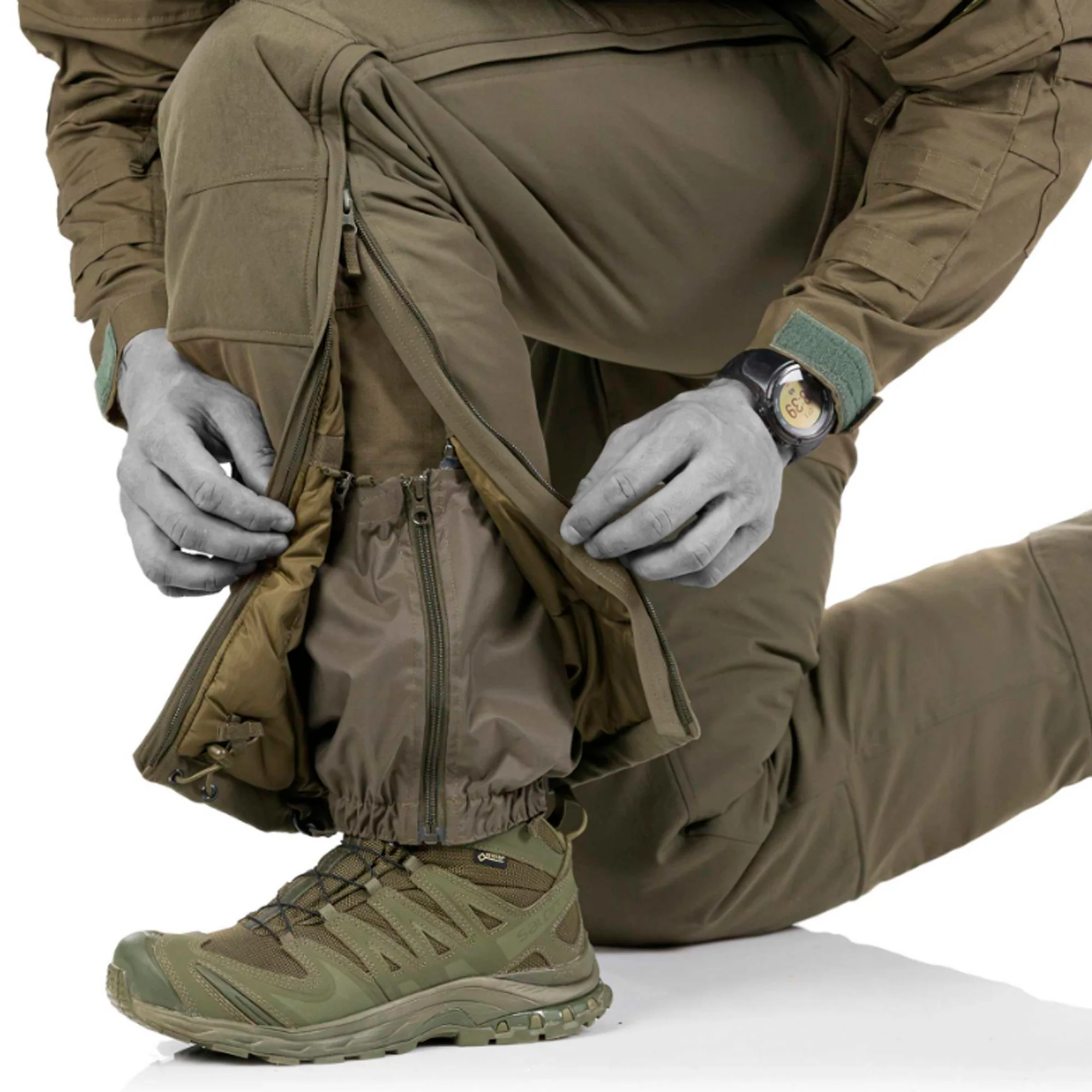 UF PRO - Delta OL 4.0 Tactical Winter Bukser // Brown Grey - Image 5
