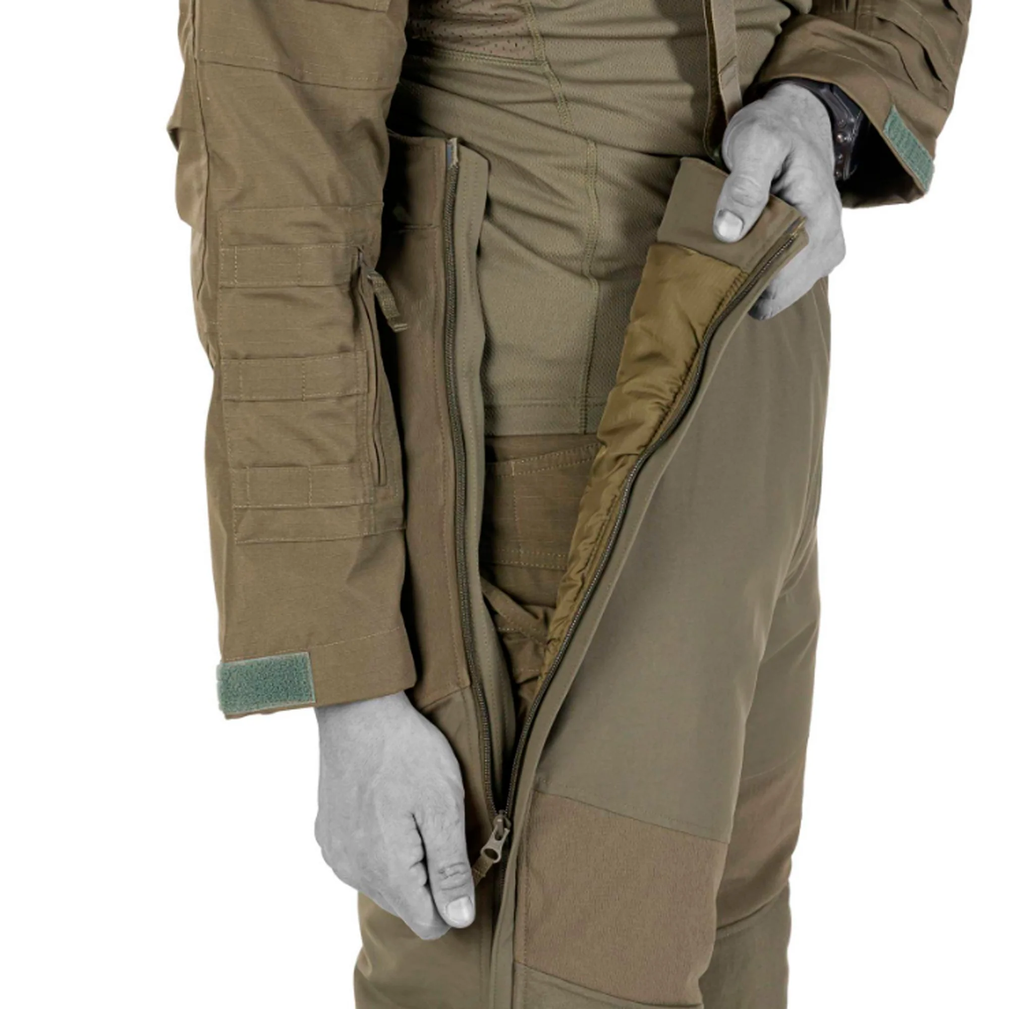 UF PRO - Delta OL 4.0 Tactical Winter Bukser // Brown Grey - Image 6