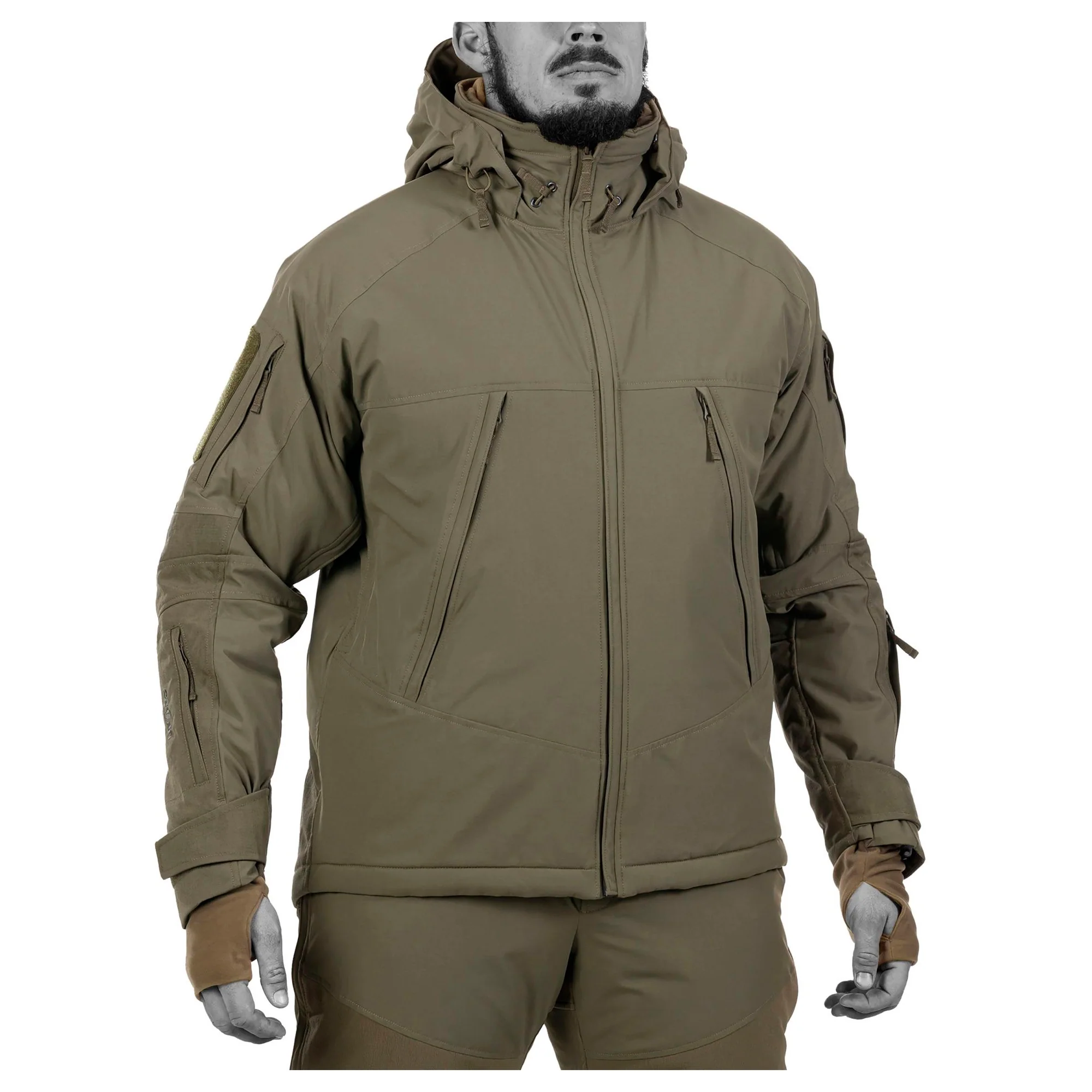 UF PRO - Delta OL 4.0 Tactical Winter Jakke // Brown Grey - Image 2