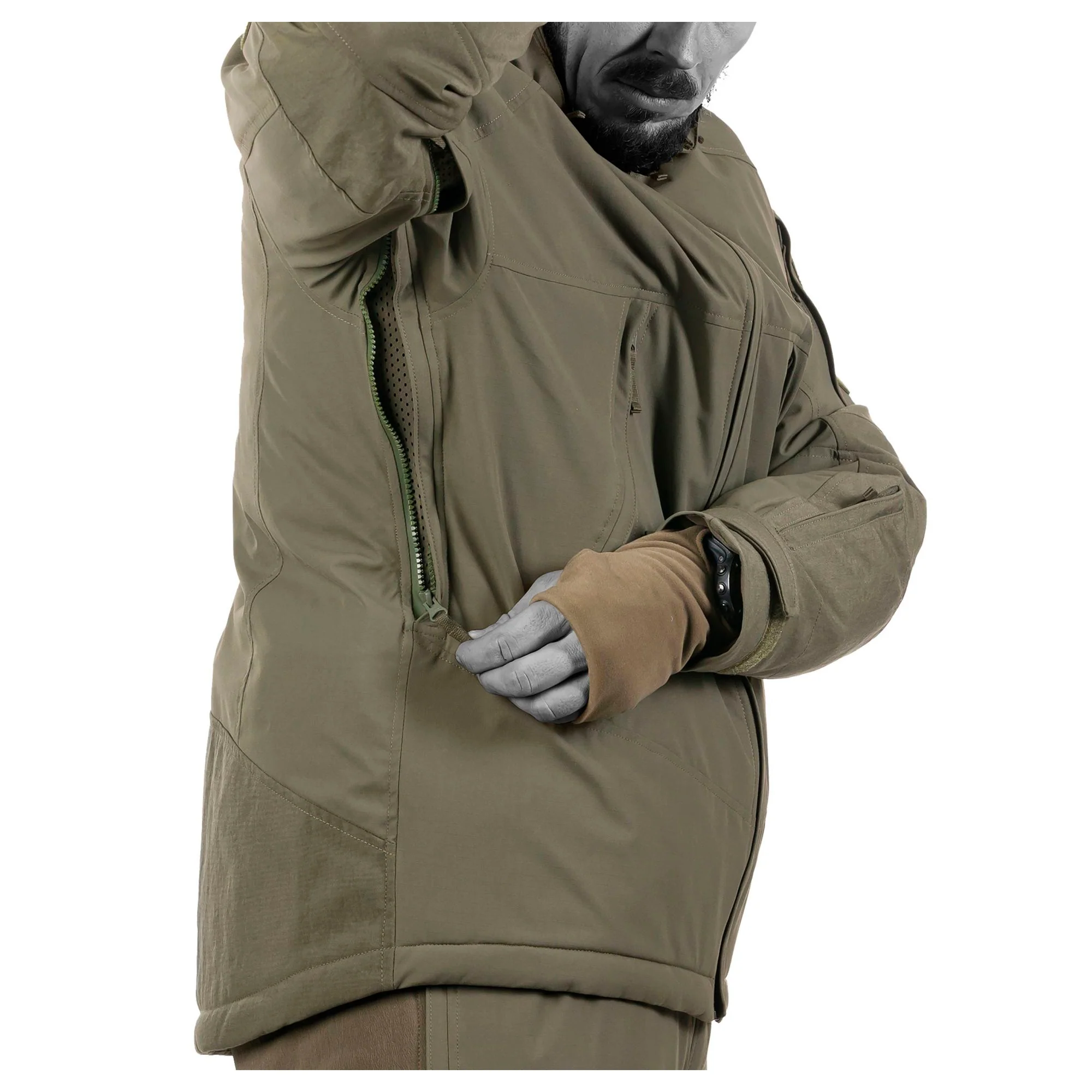 UF PRO - Delta OL 4.0 Tactical Winter Jakke // Brown Grey - Image 6