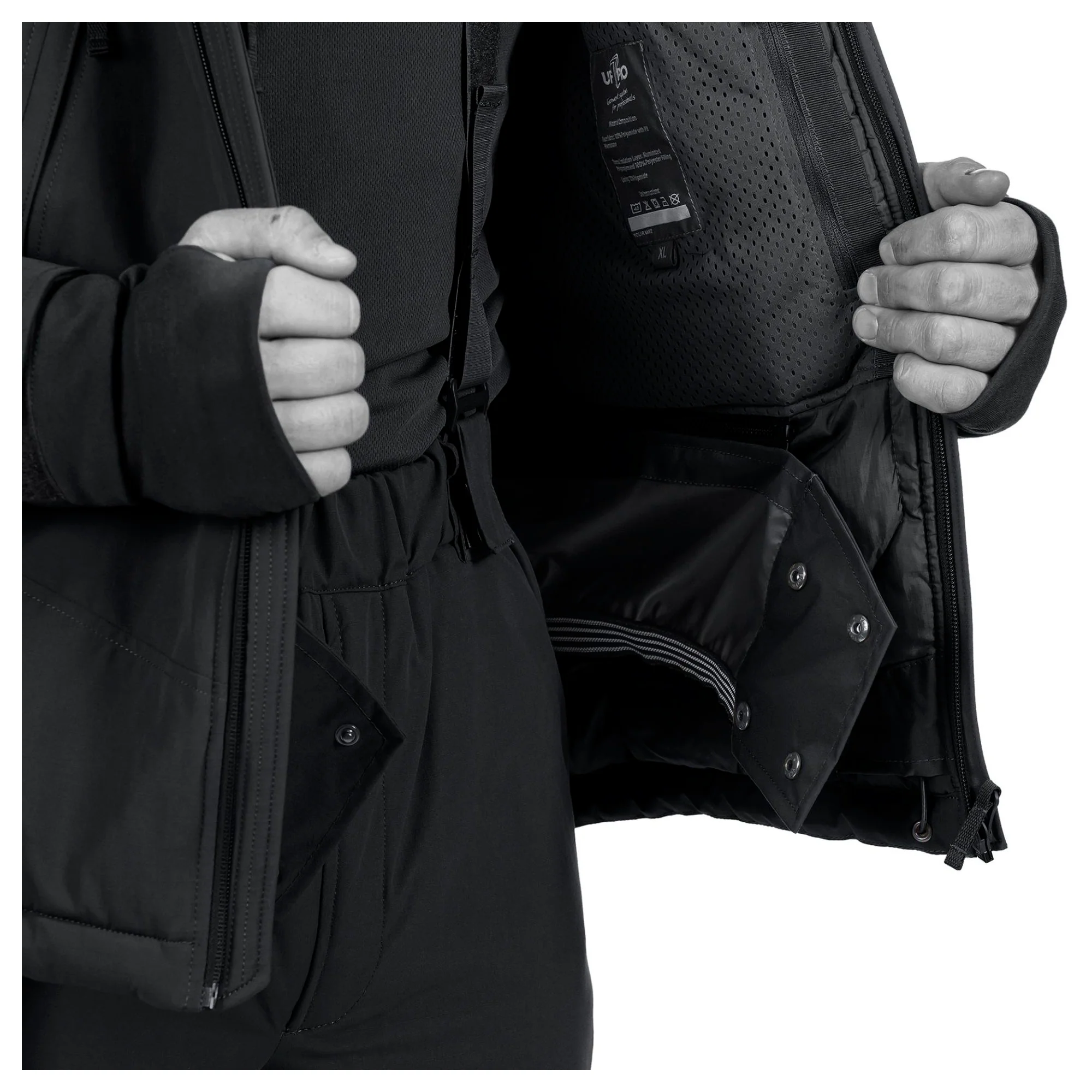 UF PRO - Delta OL 4.0 Tactical Winter Jakke // Sort - Image 4