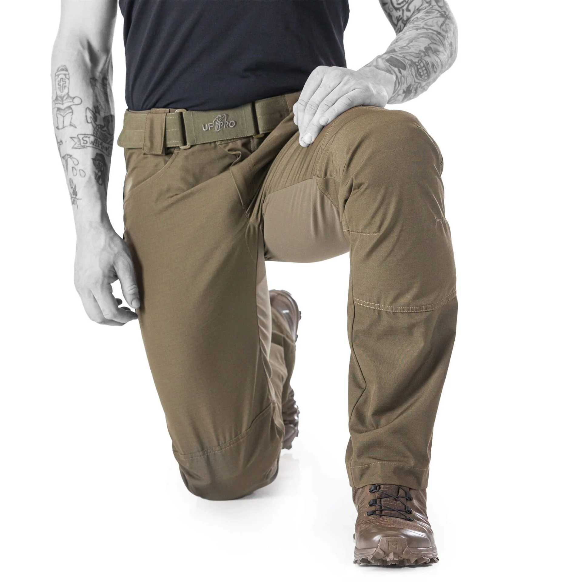 UF PRO - P-40 Urban Gen. 2 Taktiske Herrebukser // Brown Grey - Image 8