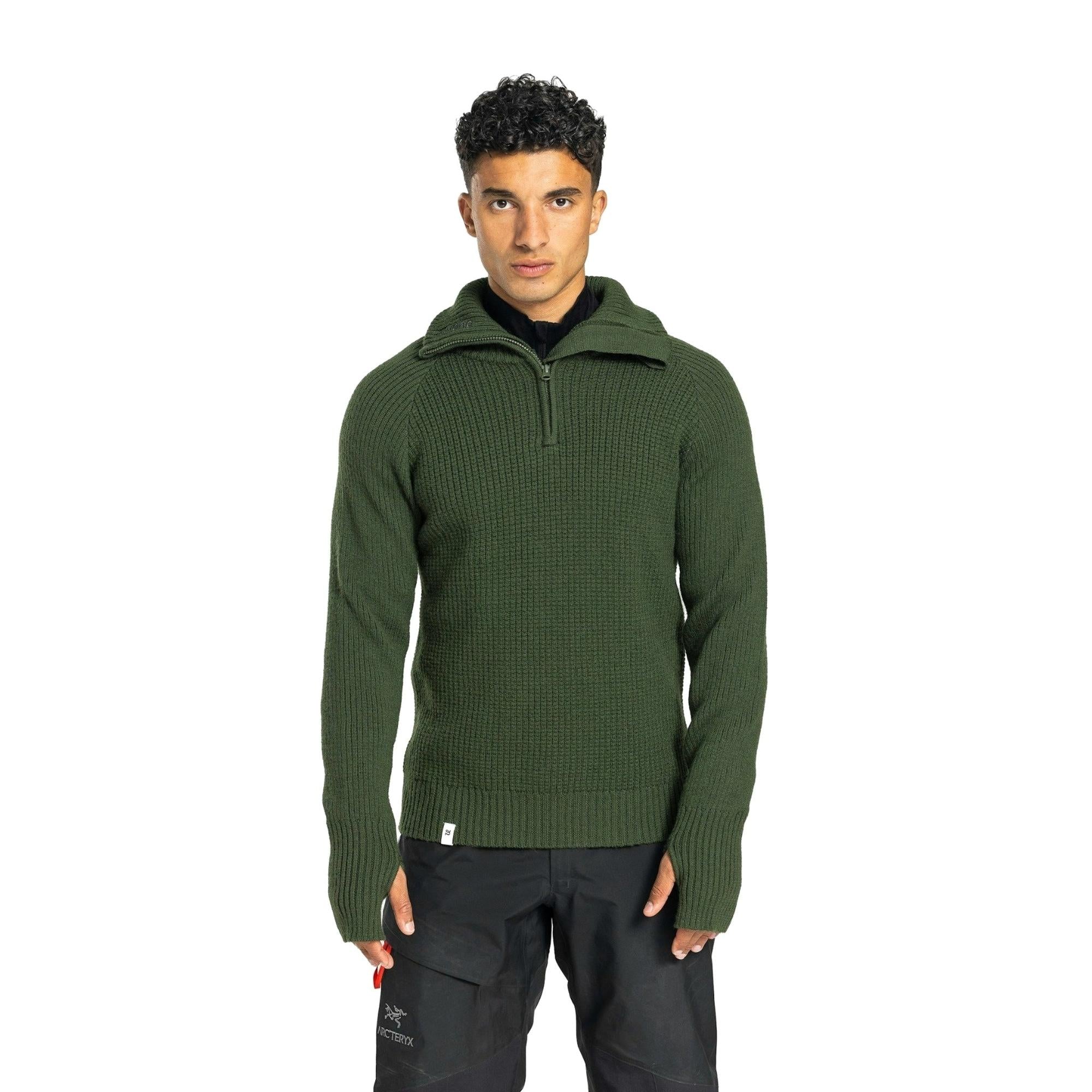 Ulvang - Rav 2.0 Sweater m. Lynlås // Grøn - Image 2
