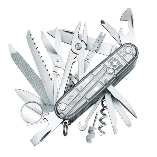 Victorinox - Swiss Champ 91 mm Gennemsigtig