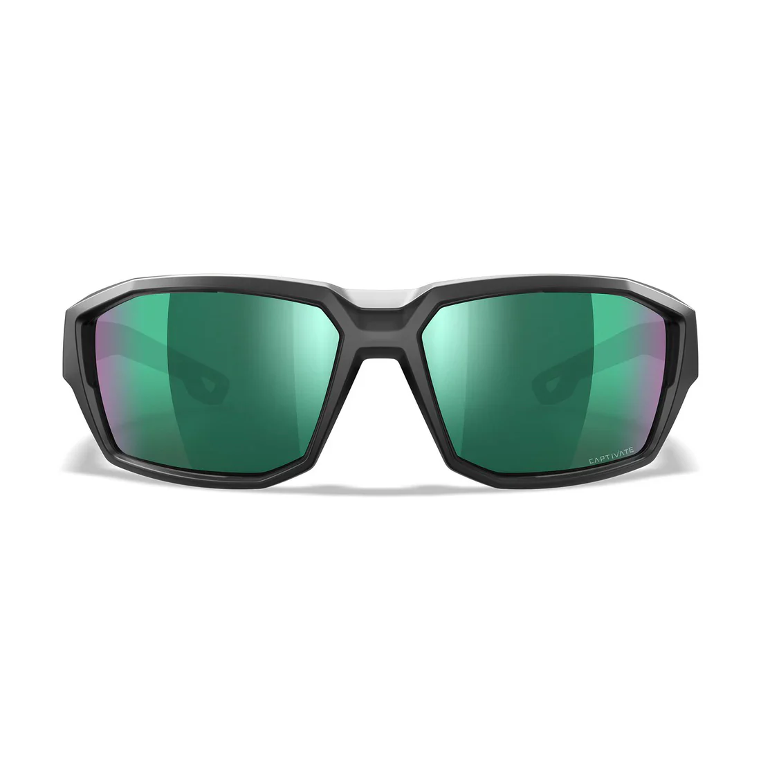 Wiley X - Alpine Captivate Ballistiske Solbriller // Transparent Stel - Pol Grøn Tungsten - Image 2