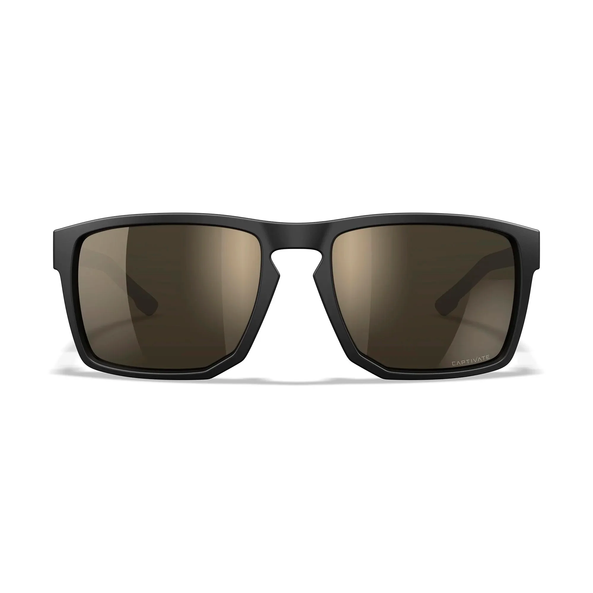 Wiley X - APEX Captivate Solbriller // Pol Tungsten Mirror - Matte Black Frame - Image 4