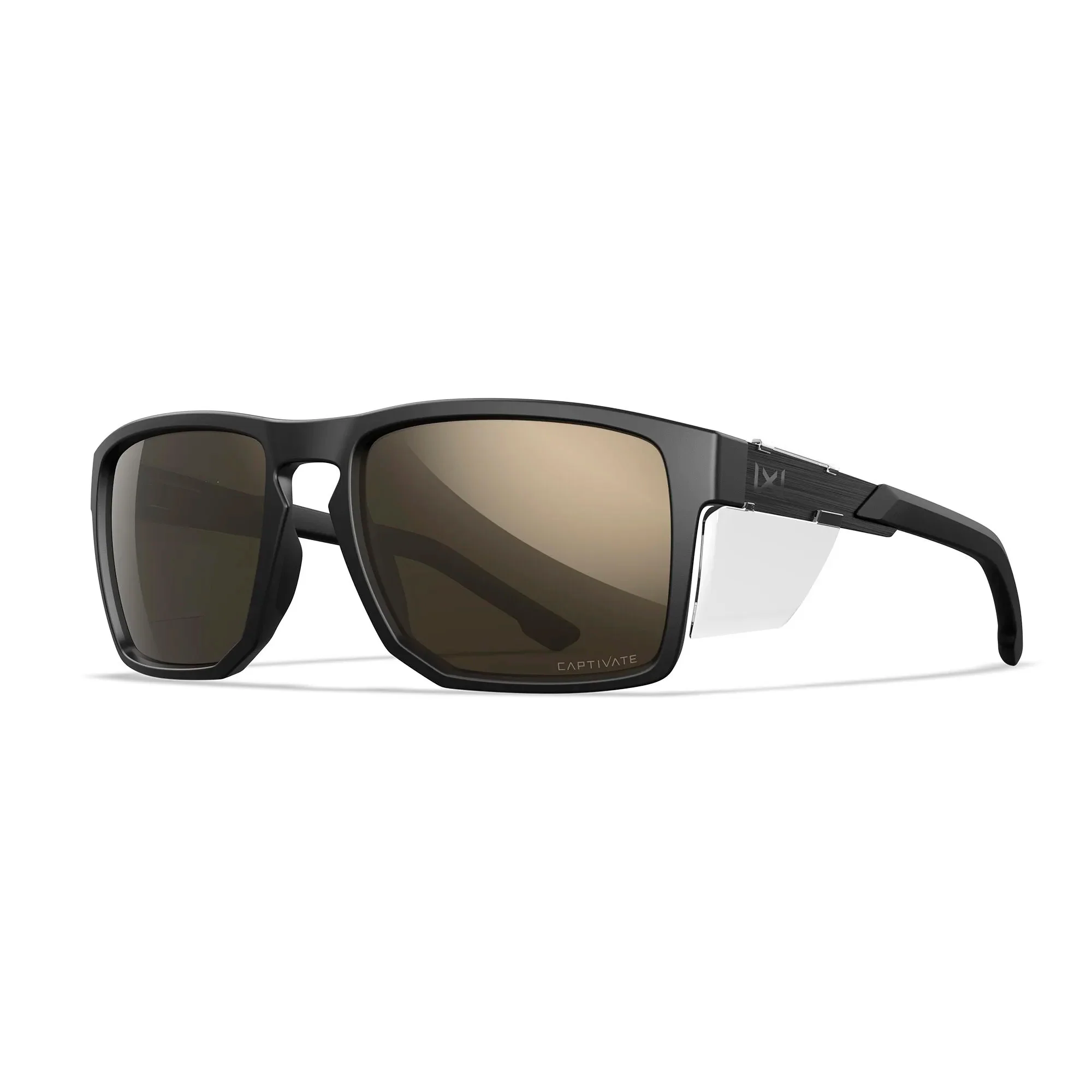 Wiley X - APEX Captivate Solbriller // Pol Tungsten Mirror - Matte Black Frame - Image 5