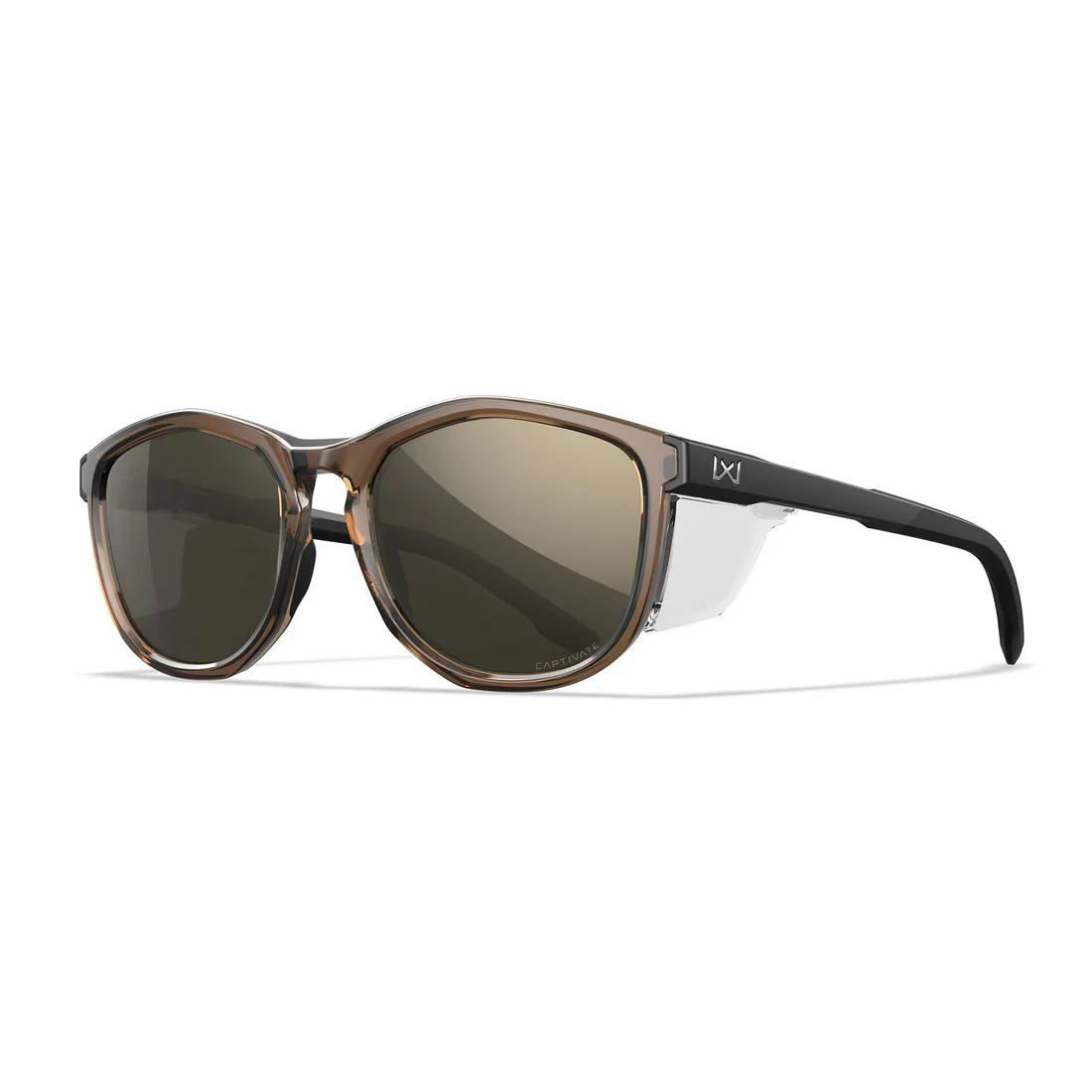 Wiley X - Bravo Captivate Solbriller // Brun Tungsten Mirror - Image 4