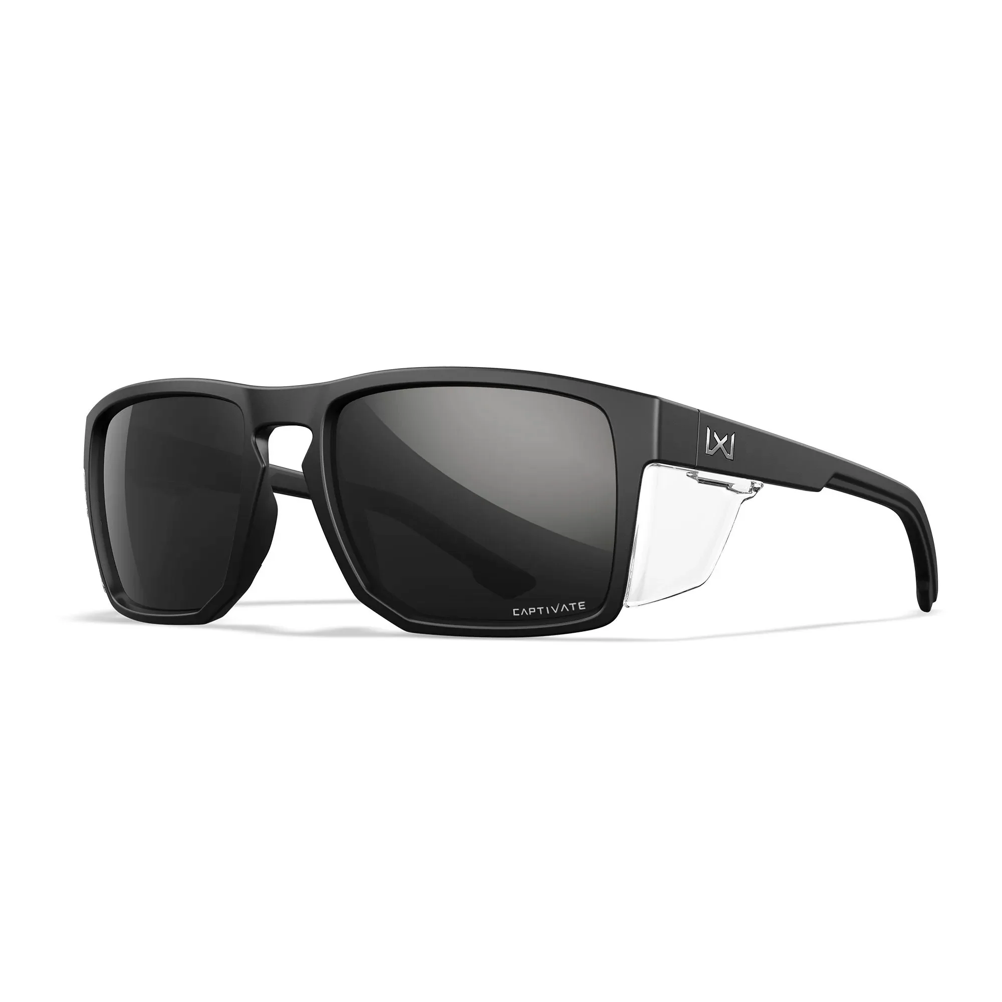 Wiley X - FOUNDER Captivate Solbriller // Pol Black Mirror - Matte Black Frame - Image 6
