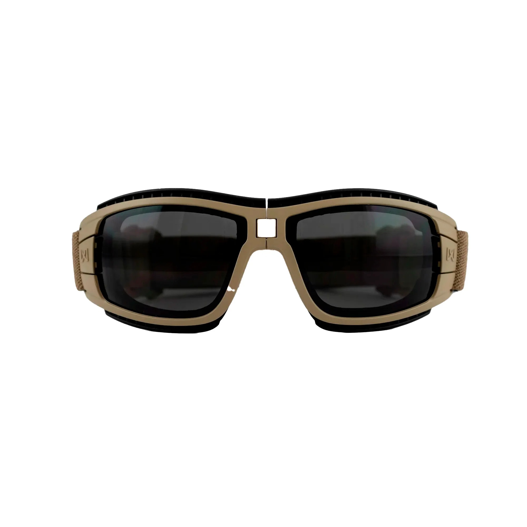 Wiley X - LYNX Sikkerhedsbriller // Grey/Clear - Tan Frame - Image 2