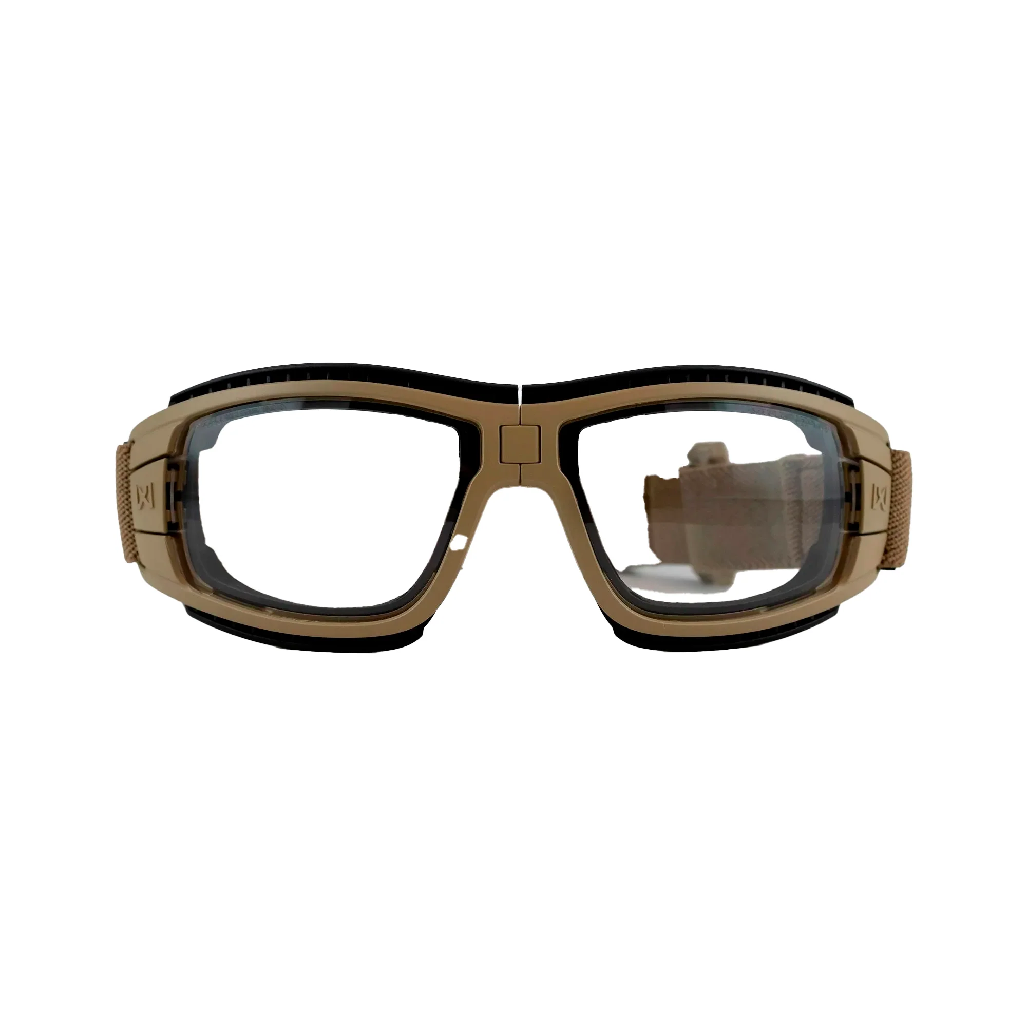 Wiley X - LYNX Sikkerhedsbriller // Grey/Clear - Tan Frame - Image 3