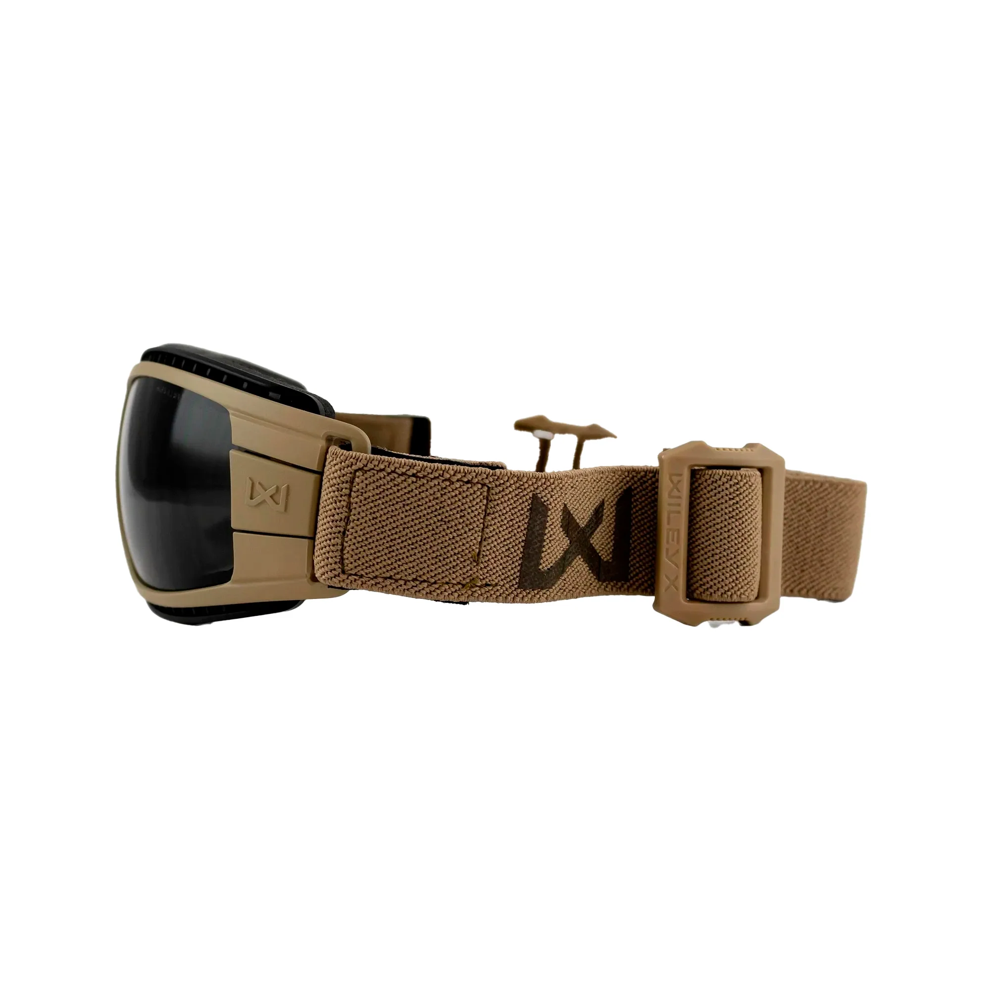 Wiley X - LYNX Sikkerhedsbriller // Grey/Clear - Tan Frame - Image 6